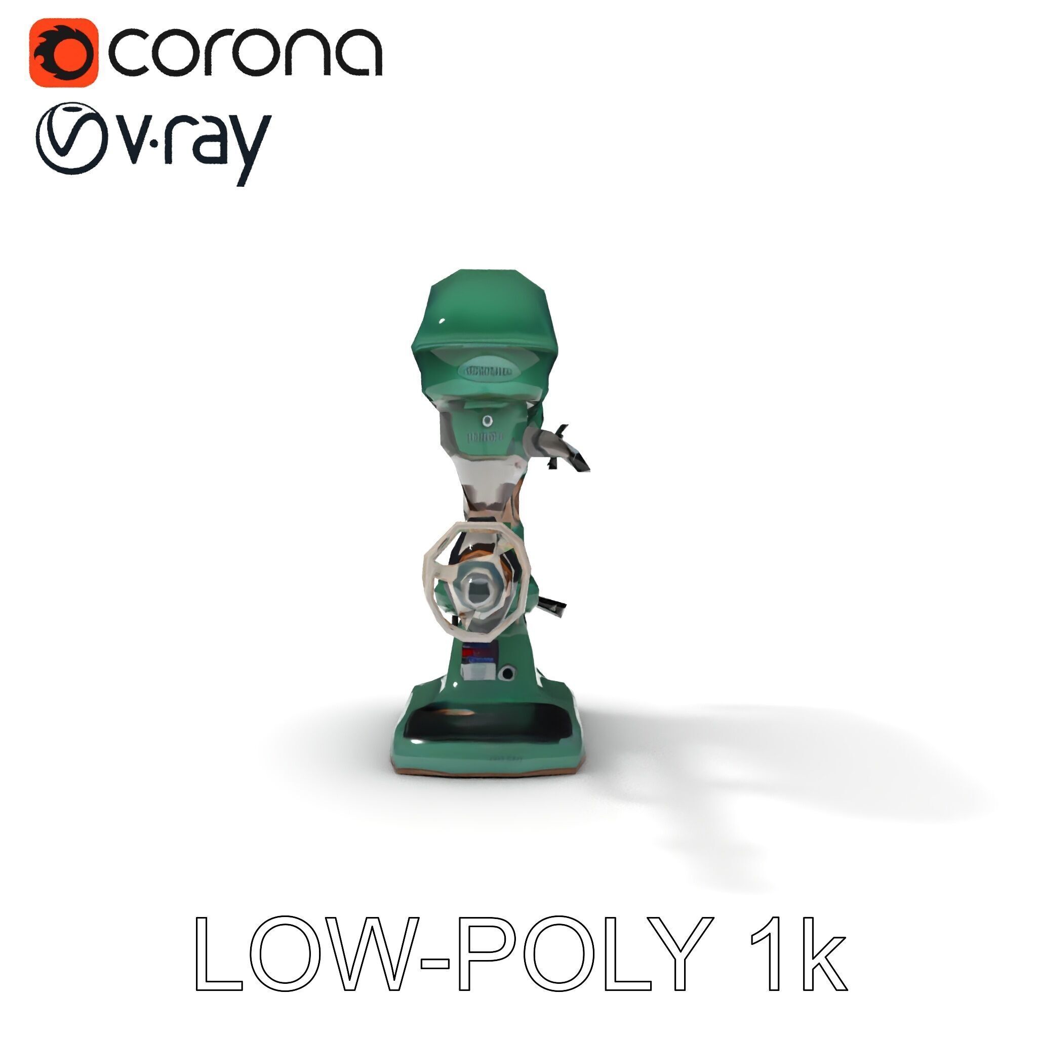 Industrial Drill Press Model Pack for D Rendering and Game De... Low-poly 3D model_15