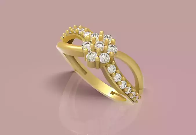 Ladies Diamond Ring - 0031