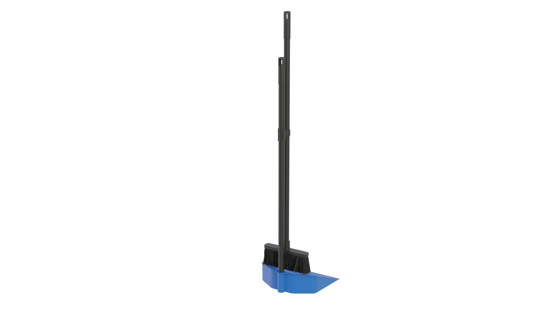 Dustpan with brush 3D model_6