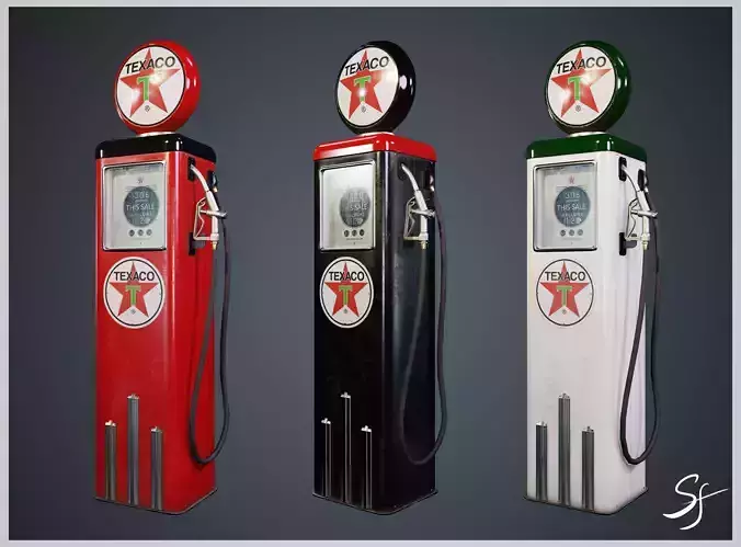Texaco Gas Pump