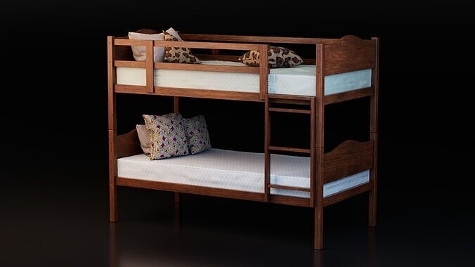 Bunk Bed 3D model