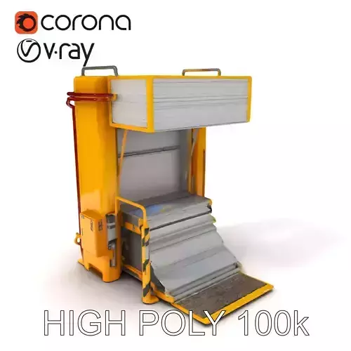 Industrial Loading Dock Station model pack