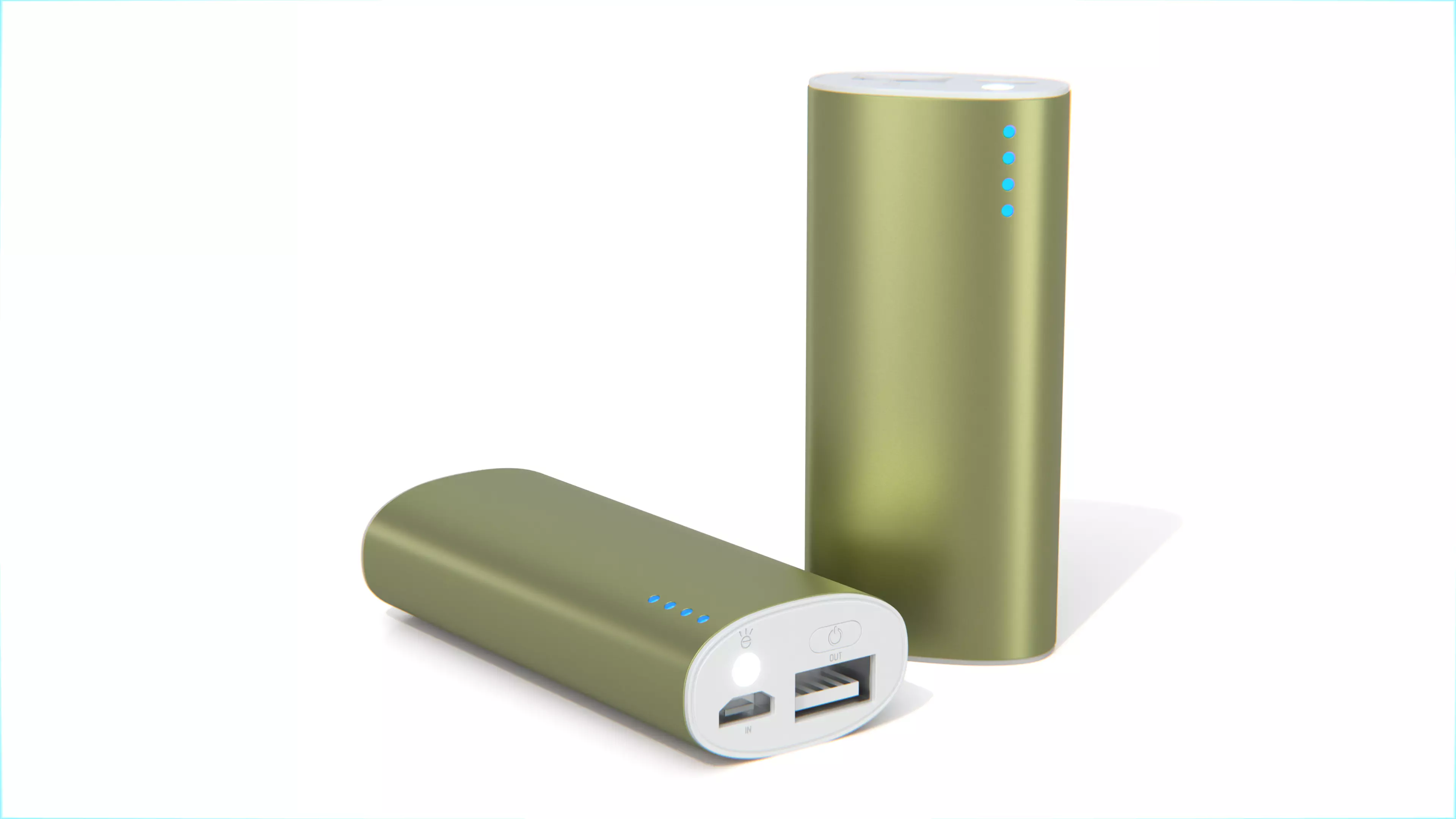 PowerBank No 02 Low-poly 3D model