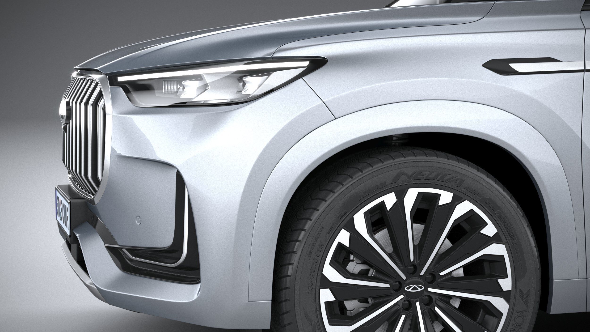 Chery Tiggo 9 2025 3D model_3