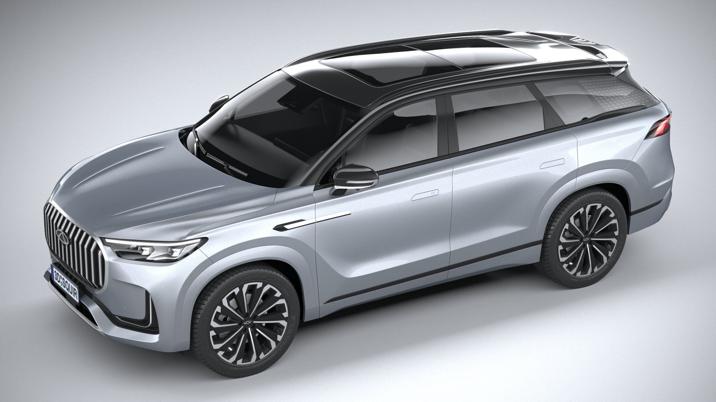 Chery Tiggo 9 2025 3D model_7