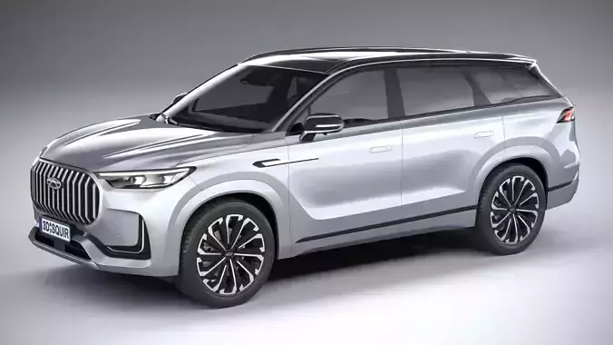 Chery Tiggo 9 2025 3D model