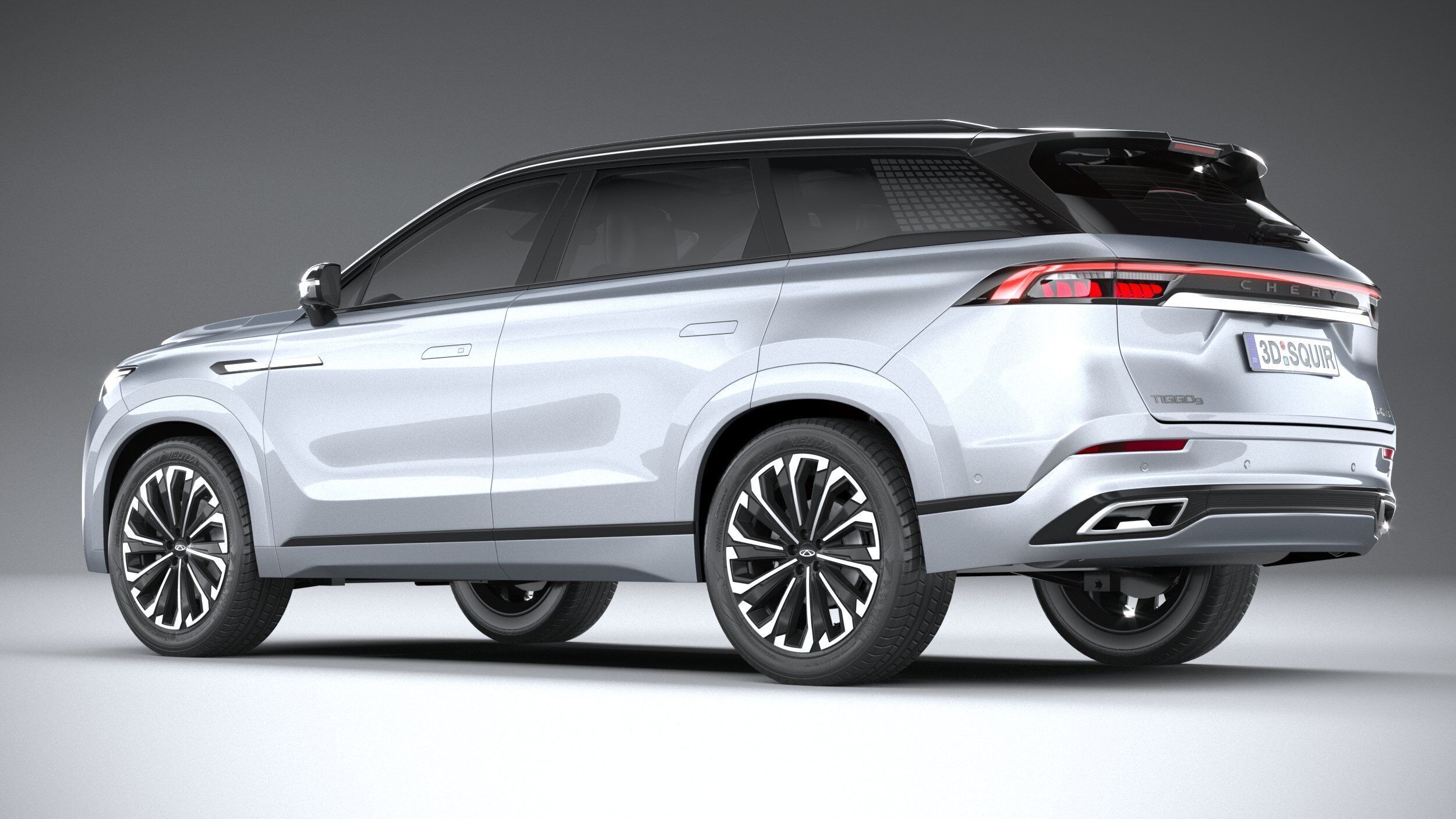 Chery Tiggo 9 2025 3D model_5
