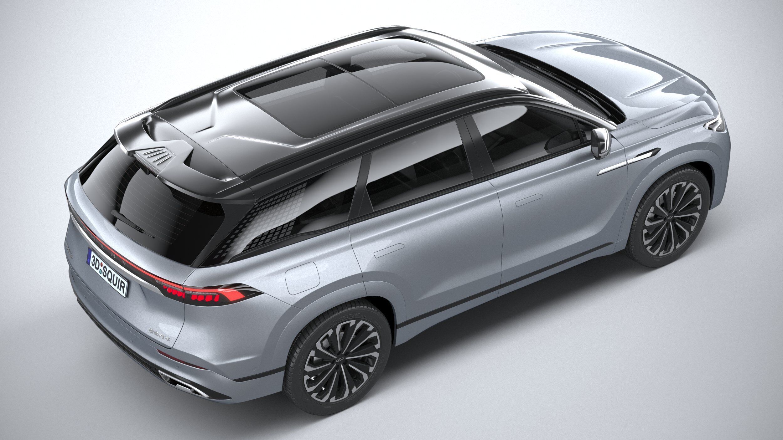 Chery Tiggo 9 2025 3D model_10