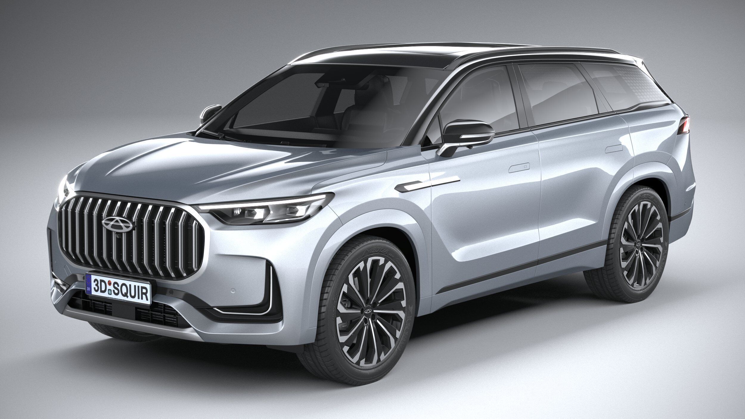 Chery Tiggo 9 2025 3D model_1