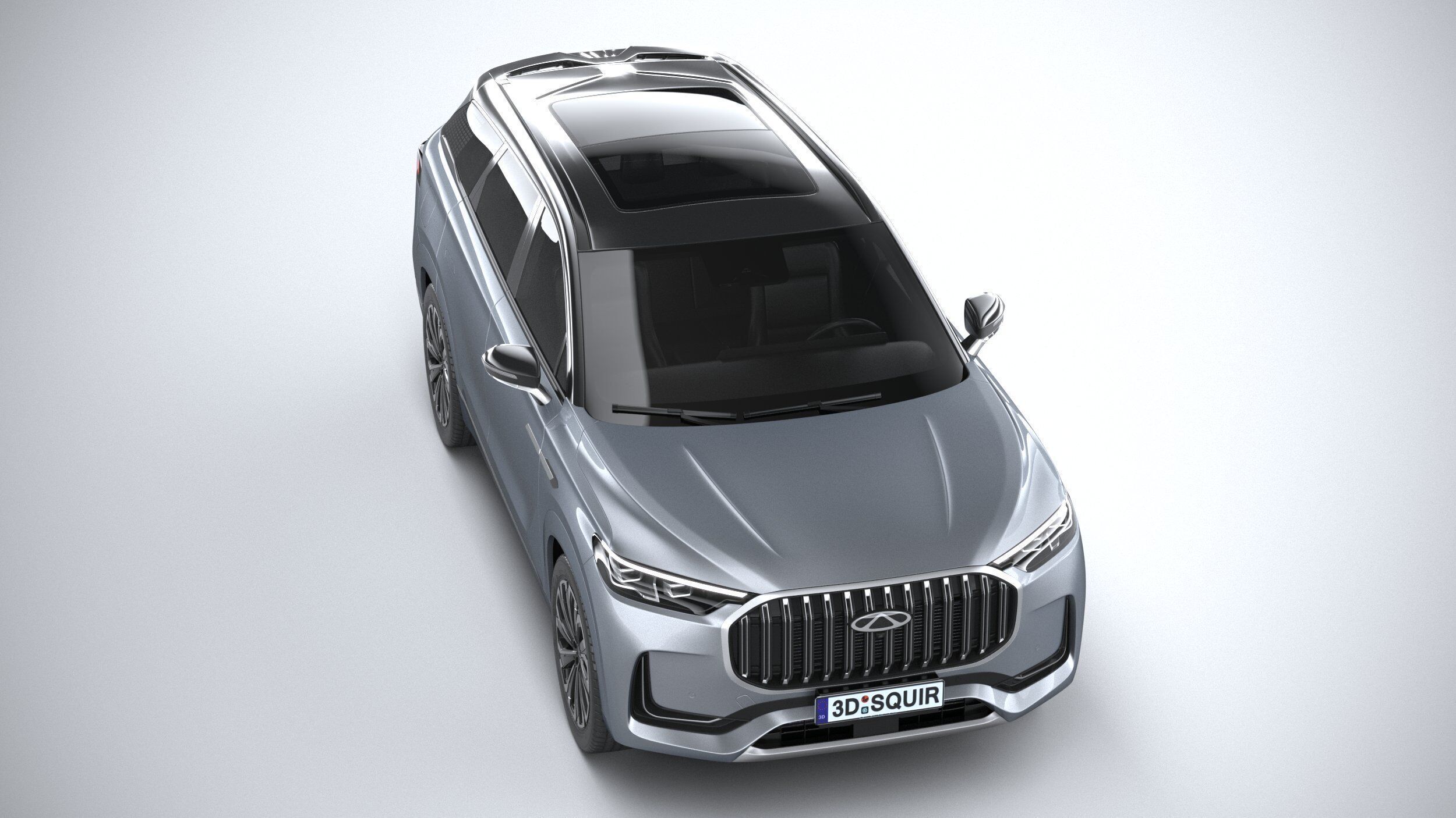 Chery Tiggo 9 2025 3D model_12