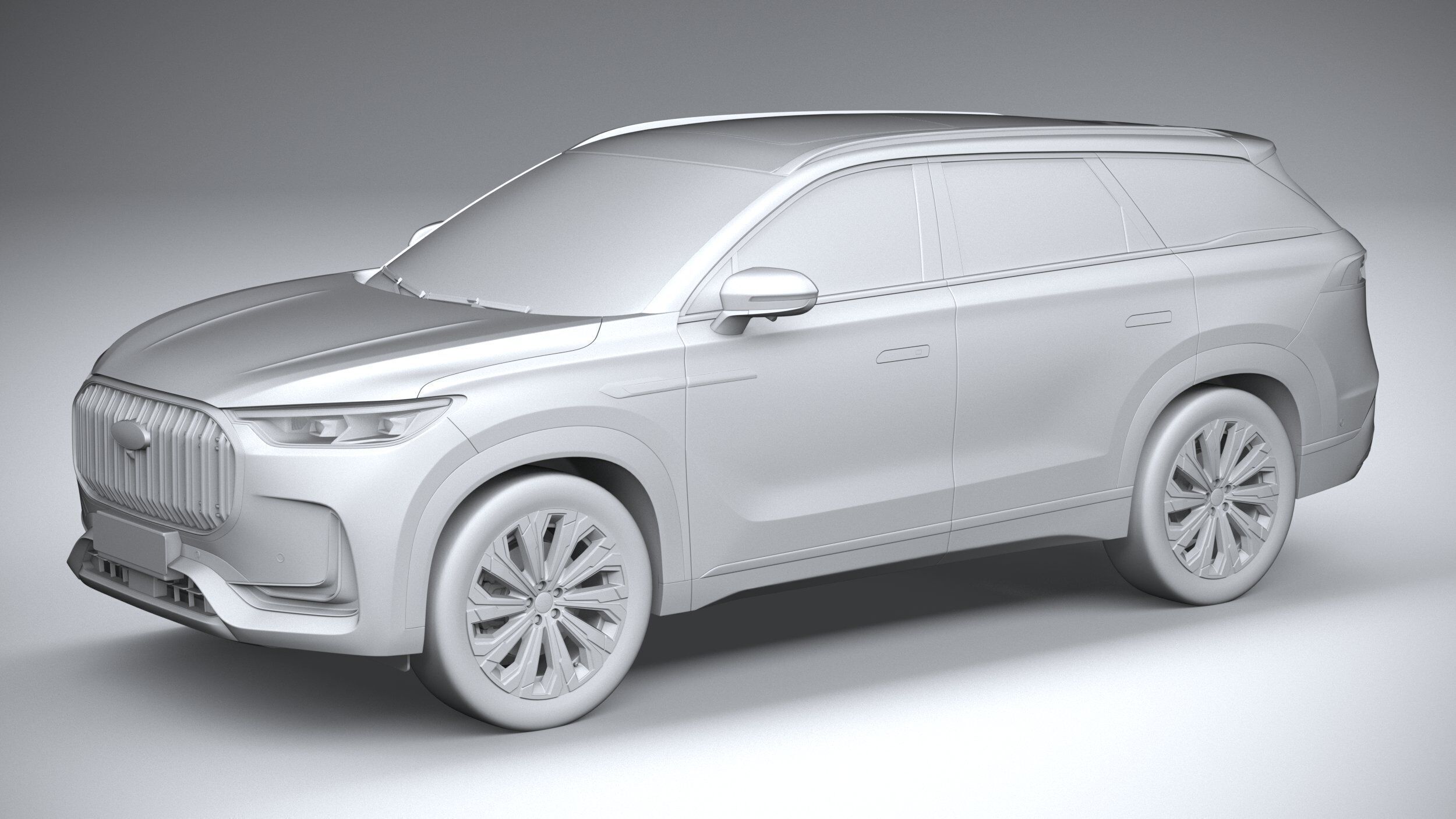 Chery Tiggo 9 2025 3D model_19