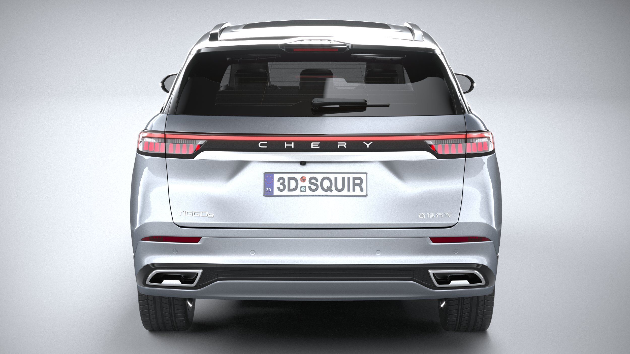 Chery Tiggo 9 2025 3D model_4