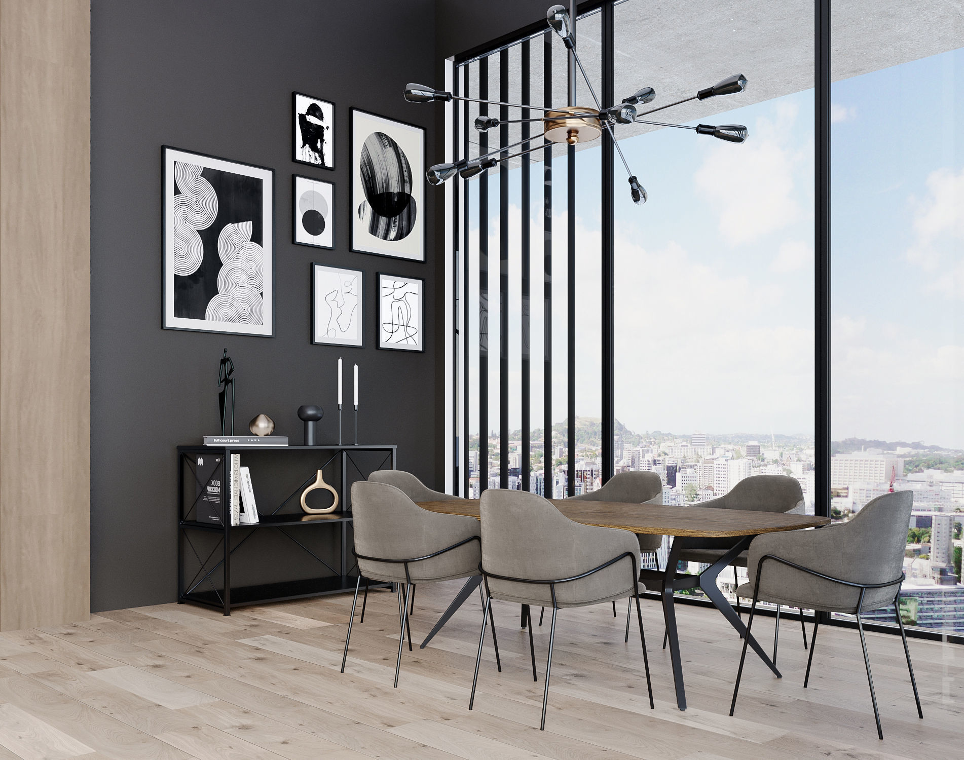 Interior Render-Ready 3D Scene With Natural Lighting VOL 04 3D Model Collection_15