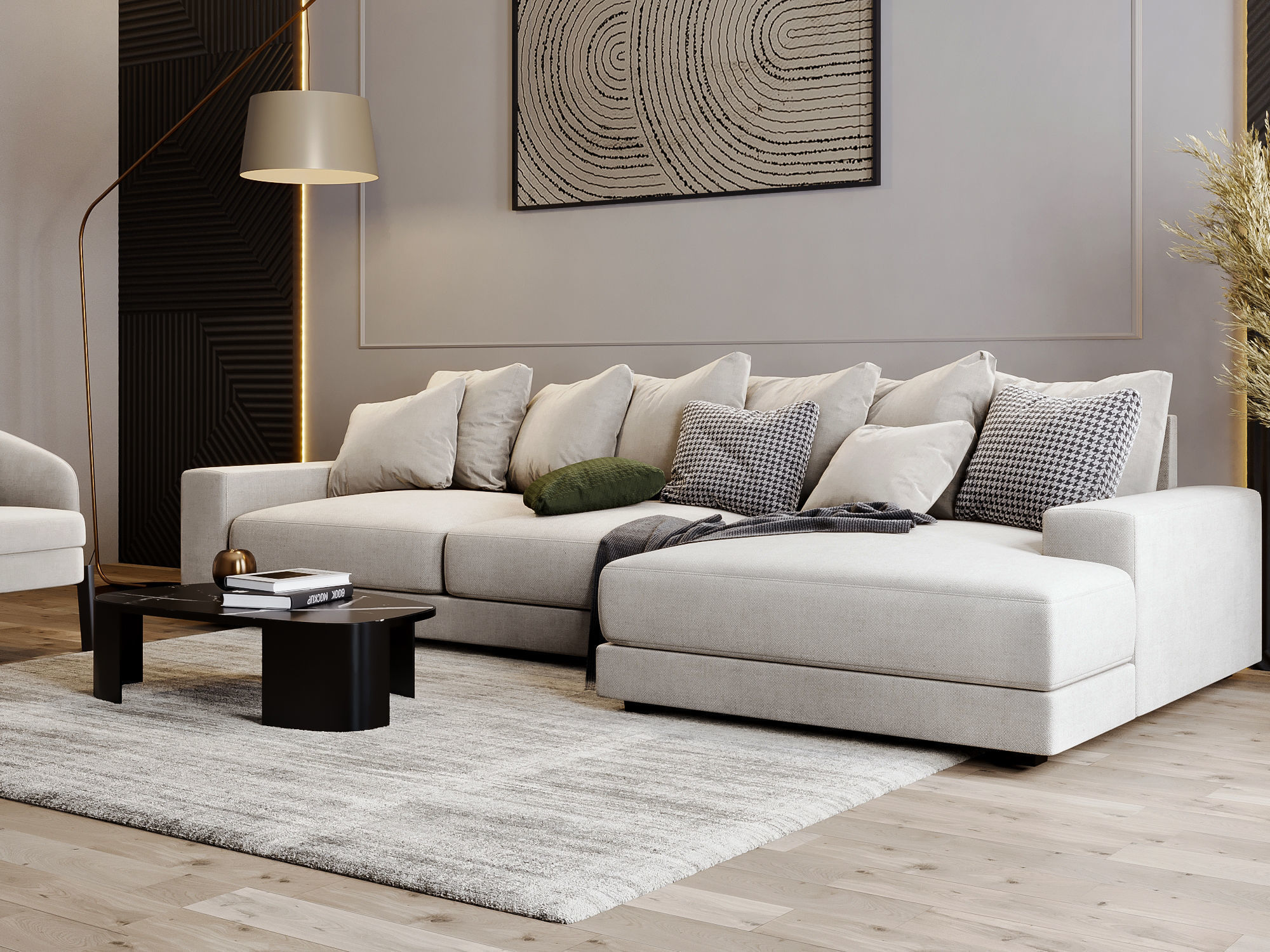 Interior Render-Ready 3D Scene With Natural Lighting VOL 04 3D Model Collection_10