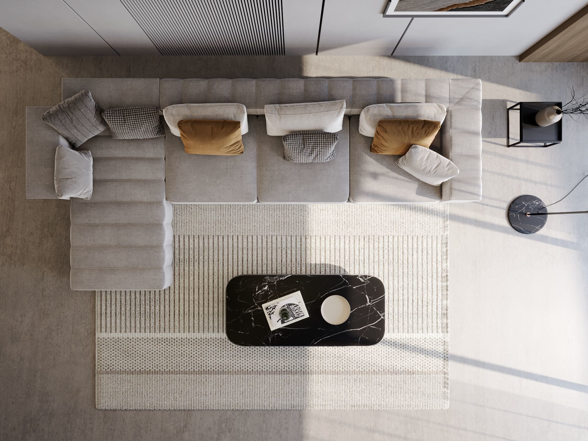 Interior Render-Ready 3D Scene With Natural Lighting VOL 04 3D Model Collection_7