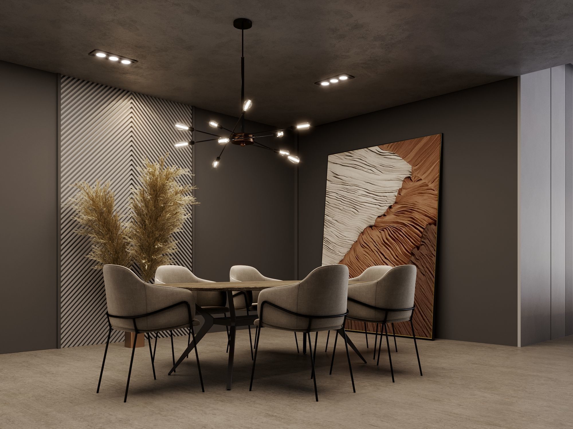 Interior Render-Ready 3D Scene With Natural Lighting VOL 04 3D Model Collection_6