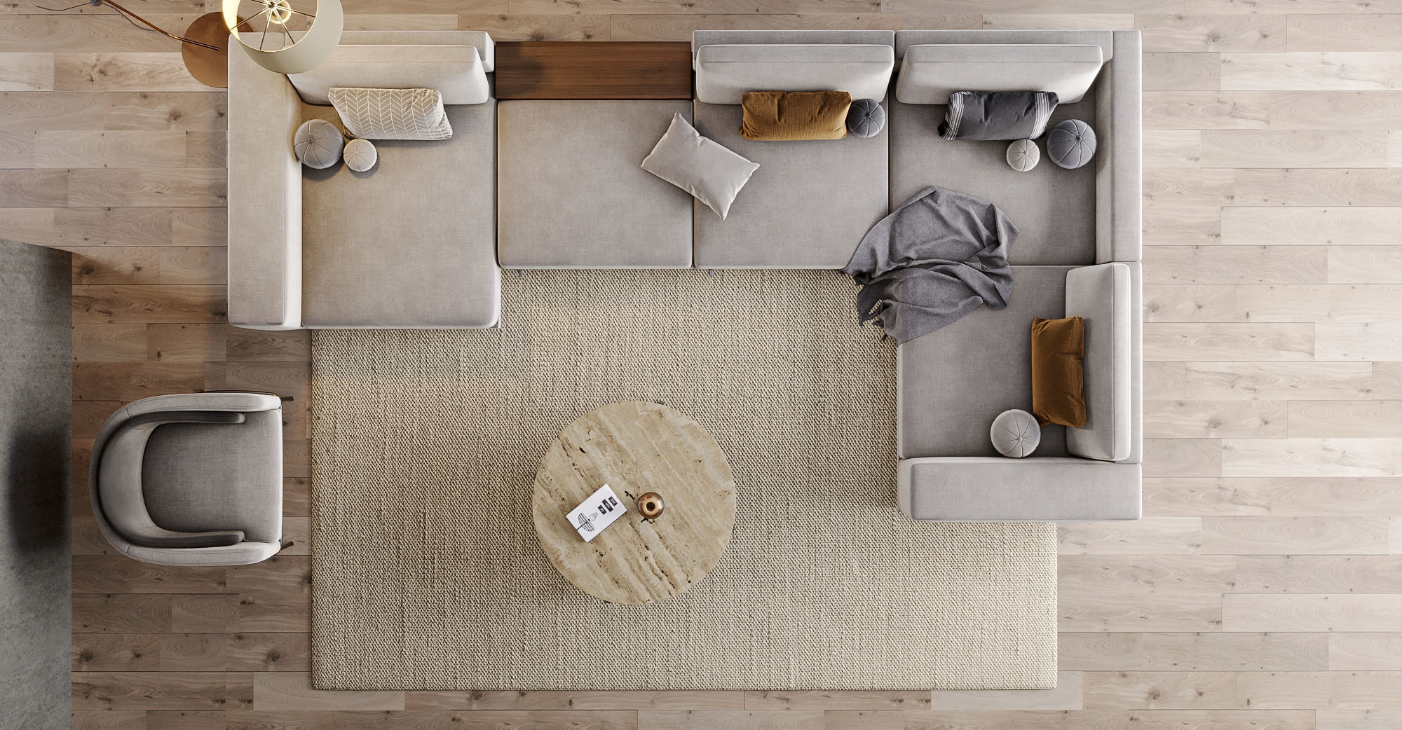 Interior Render-Ready 3D Scene With Natural Lighting VOL 04 3D Model Collection_16