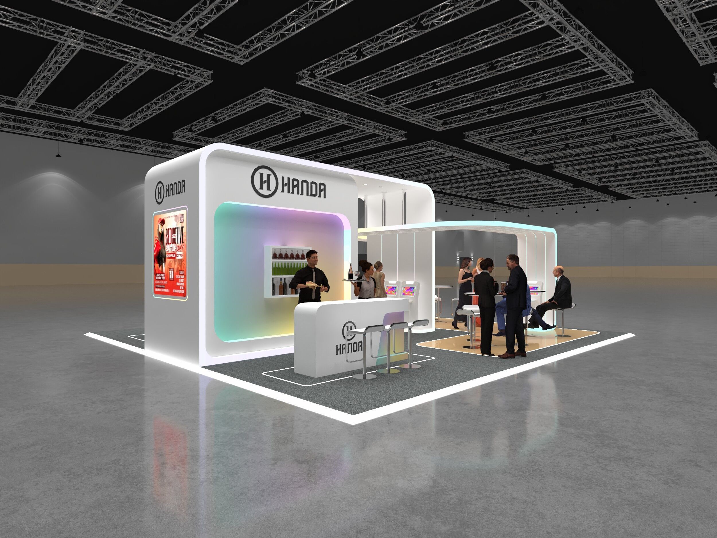 THE 9X9 MODERN EXHIBITION BOOTH 3D model_10
