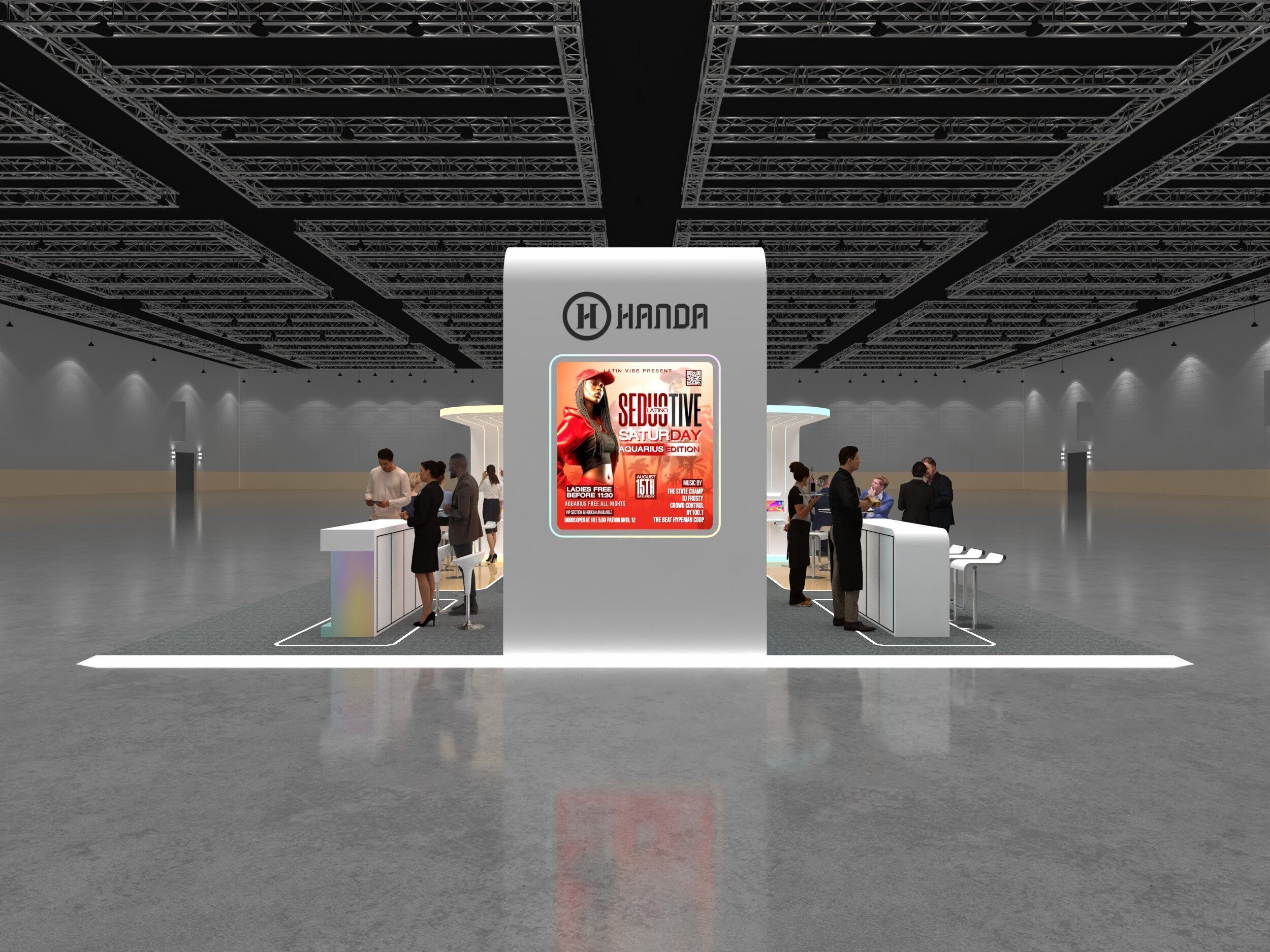THE 9X9 MODERN EXHIBITION BOOTH 3D model_0