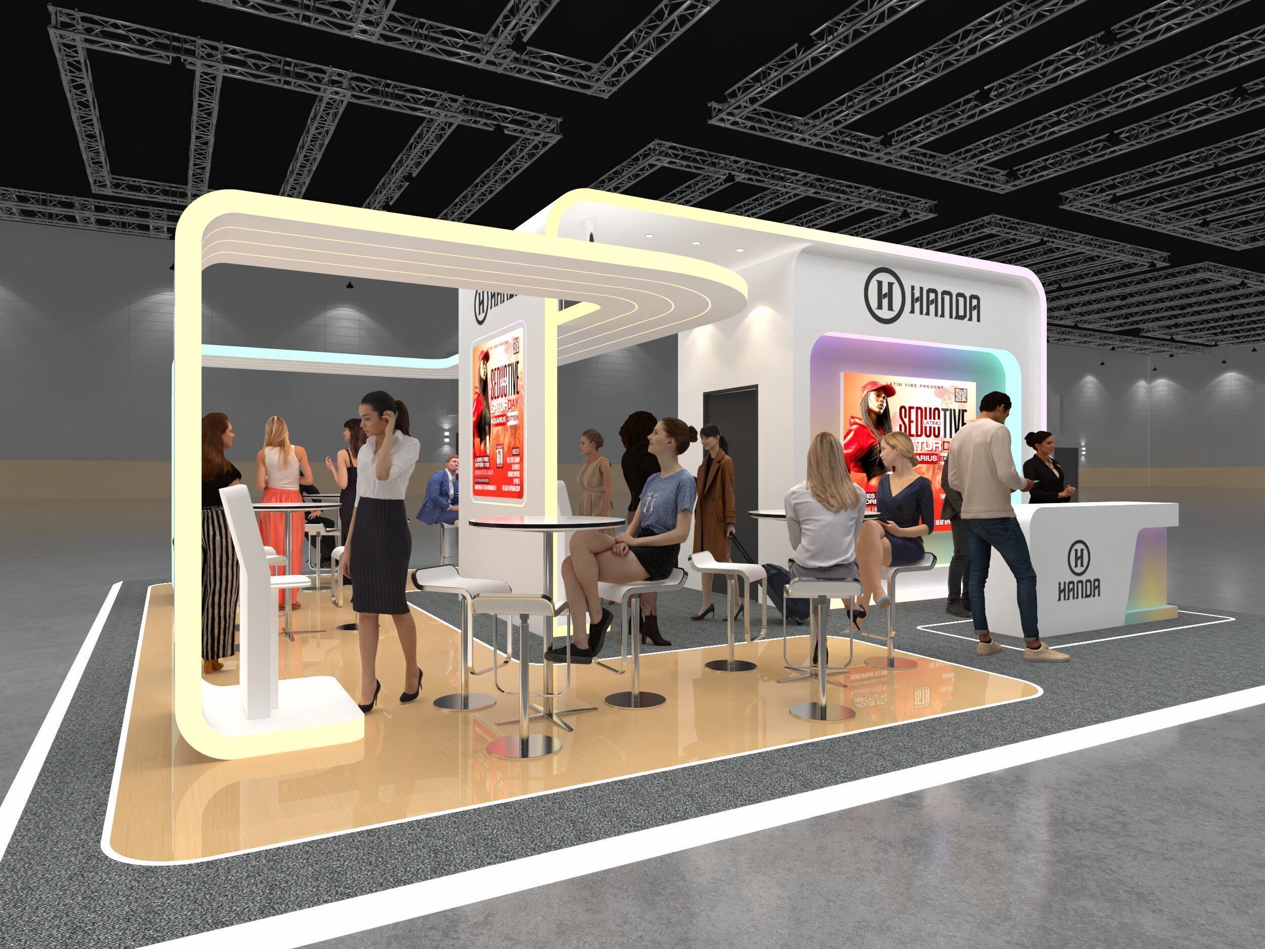 THE 9X9 MODERN EXHIBITION BOOTH 3D model_8
