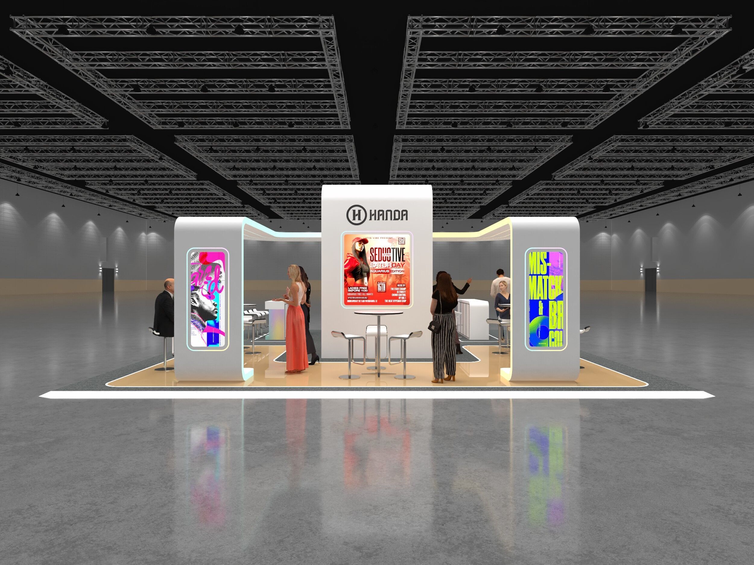 THE 9X9 MODERN EXHIBITION BOOTH 3D model_13