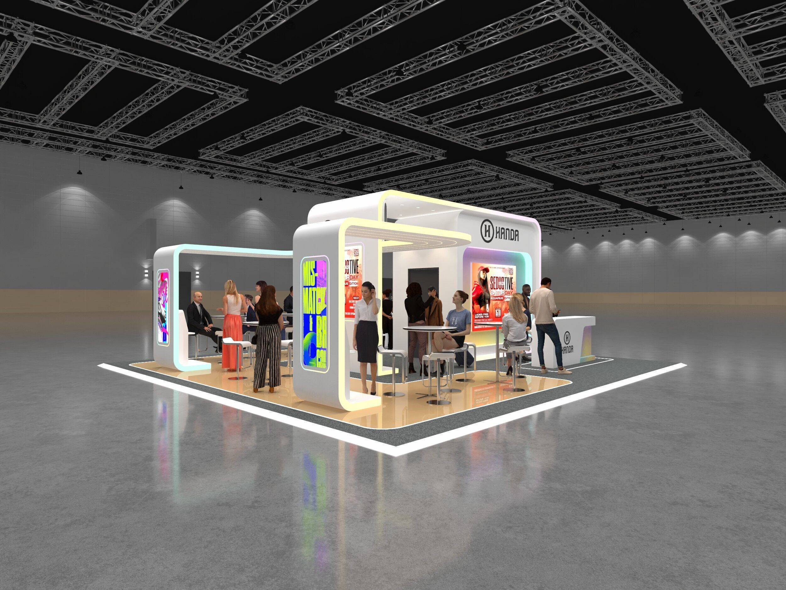 THE 9X9 MODERN EXHIBITION BOOTH 3D model_14