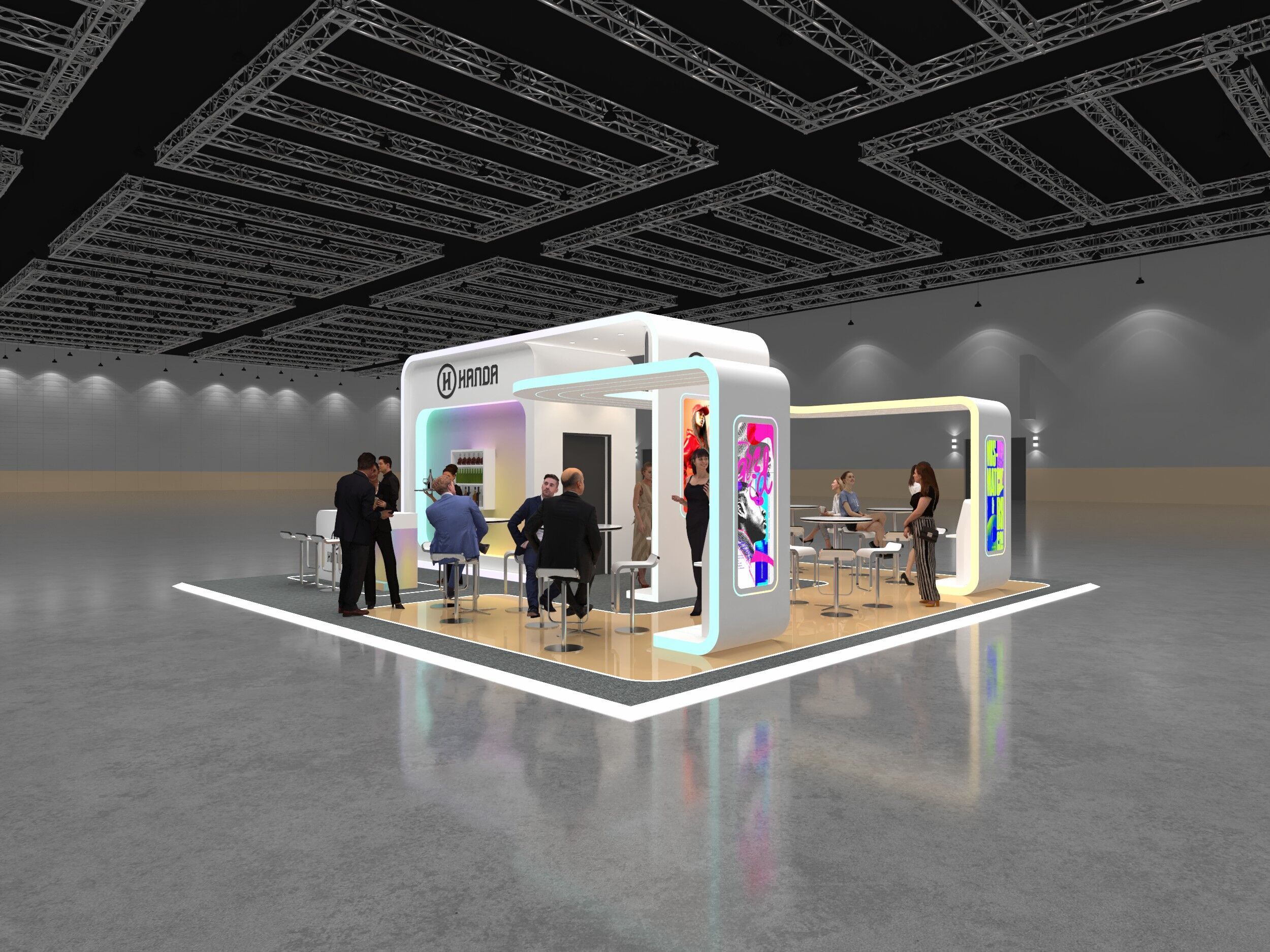 THE 9X9 MODERN EXHIBITION BOOTH 3D model_15