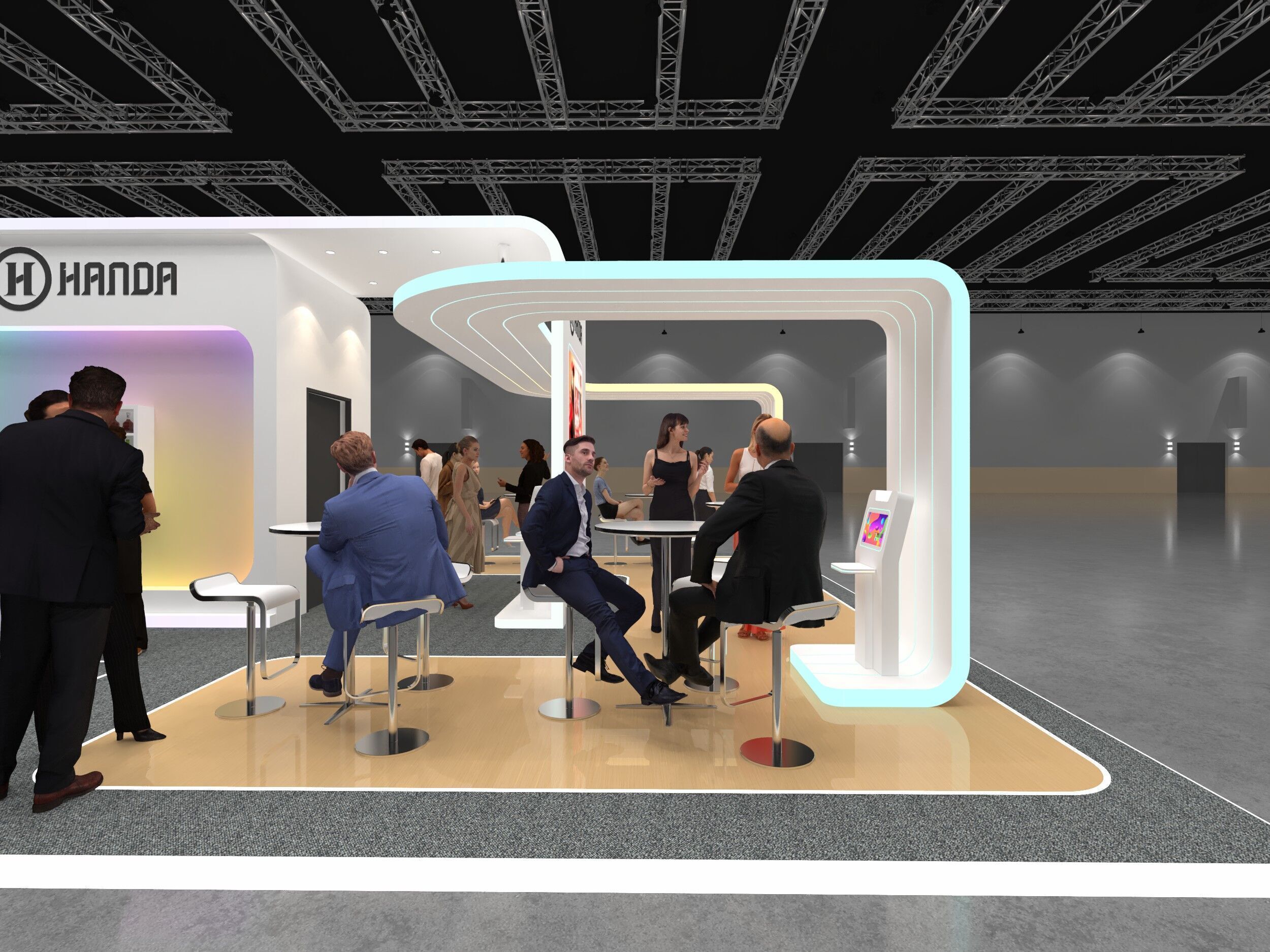 THE 9X9 MODERN EXHIBITION BOOTH 3D model_5