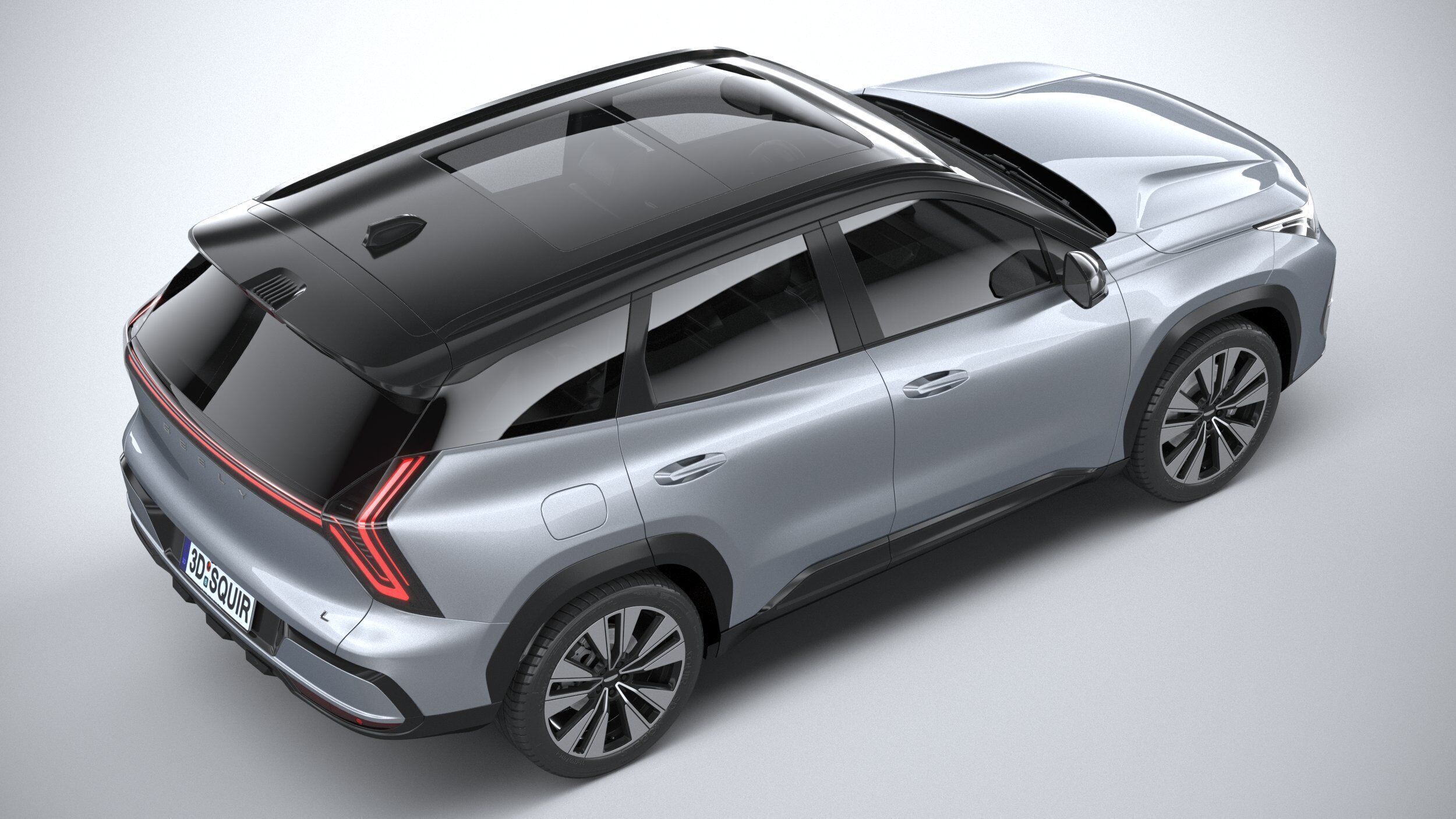 Geely Boyue L 2026 3D model_10