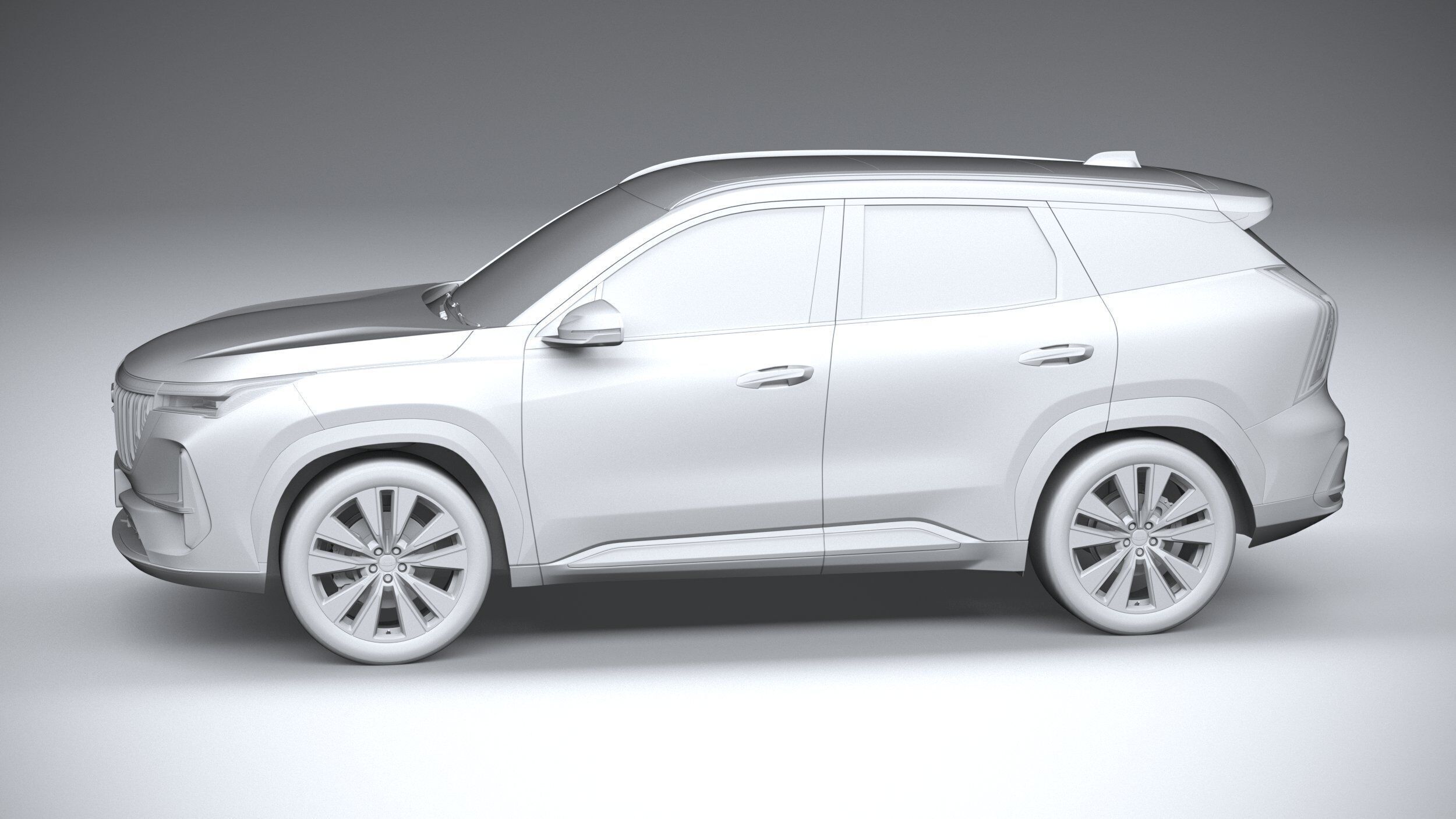 Geely Boyue L 2026 3D model_19