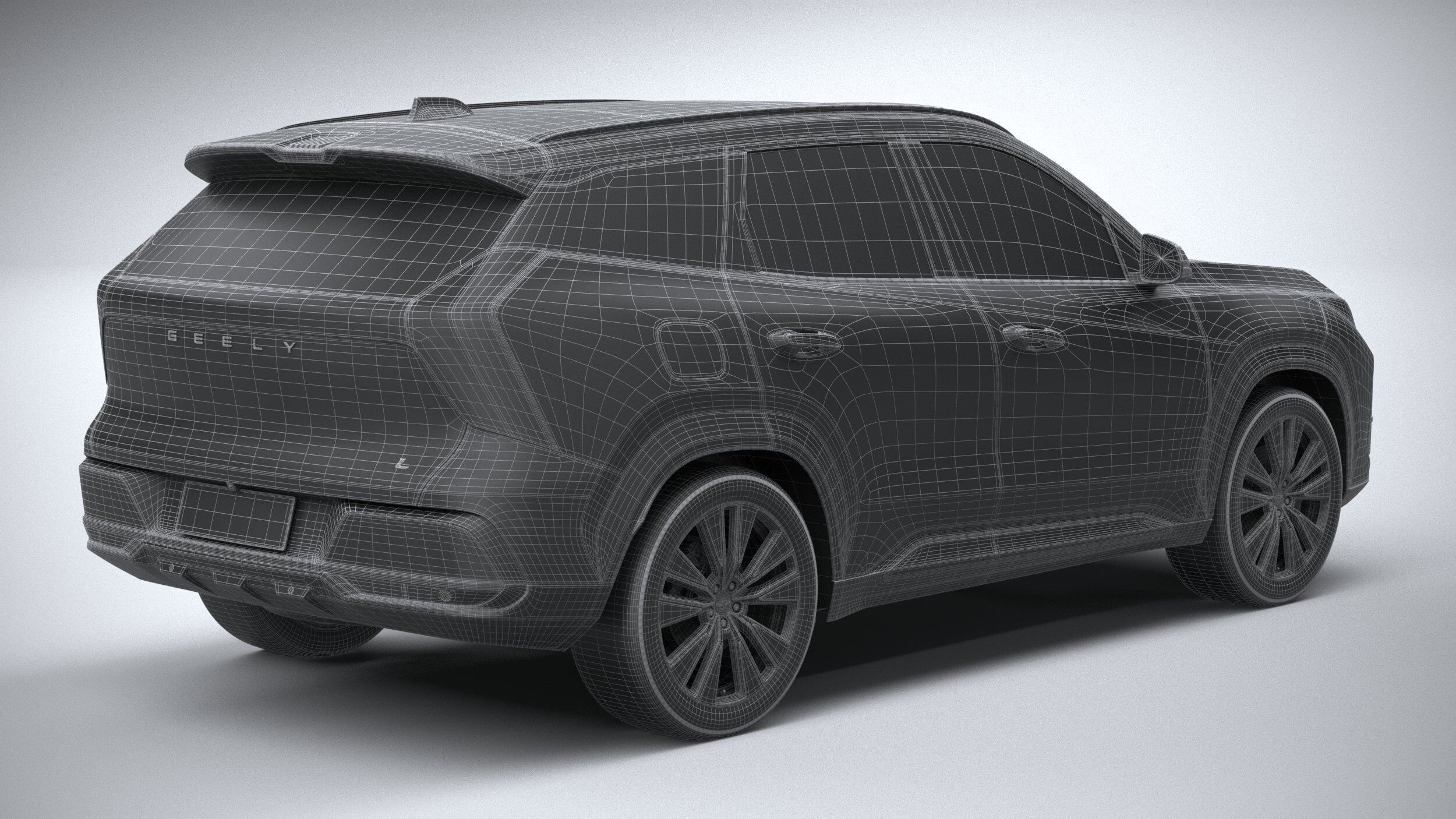 Geely Boyue L 2026 3D model_25