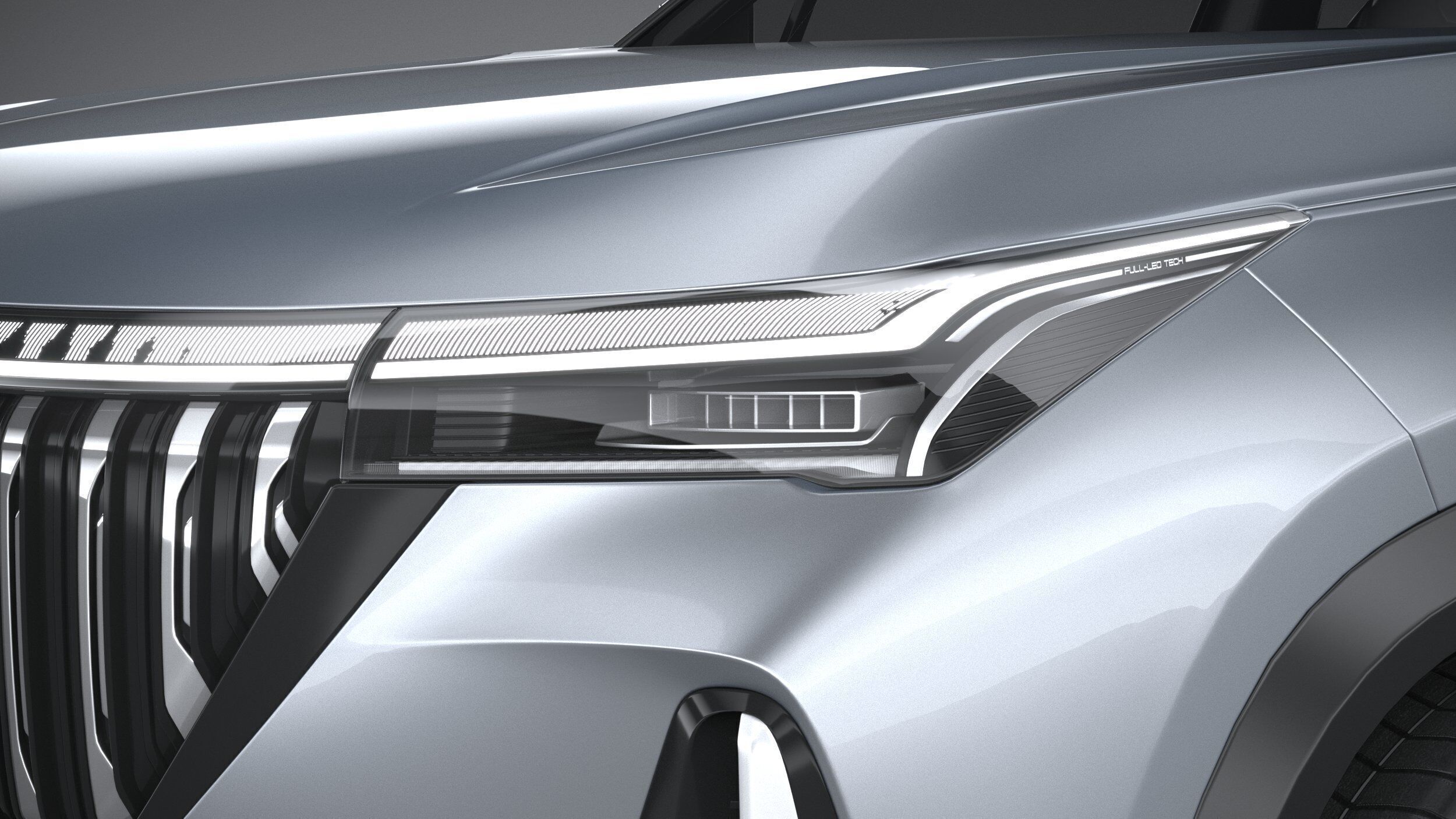 Geely Boyue L 2026 3D model_14