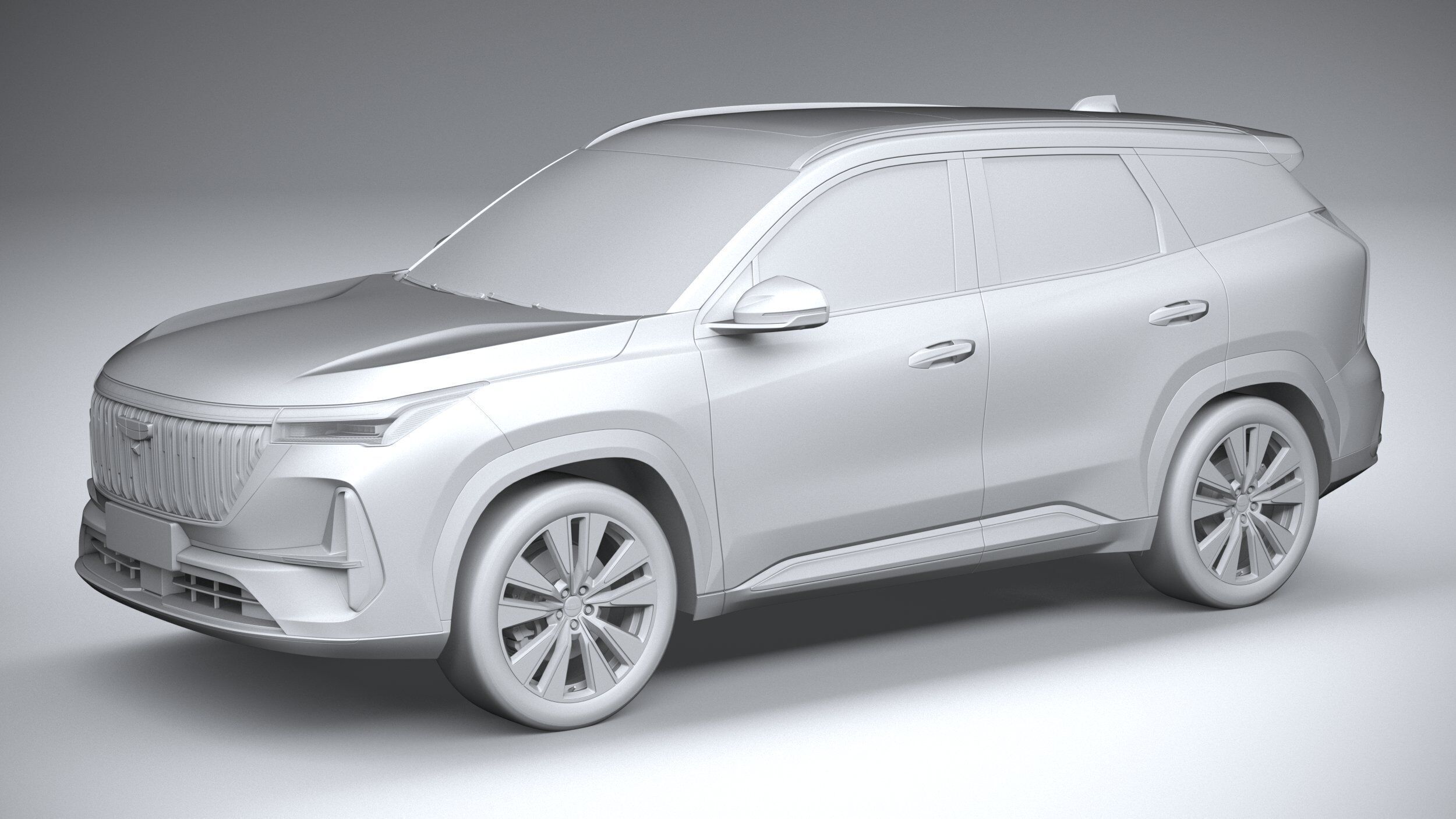 Geely Boyue L 2026 3D model_16