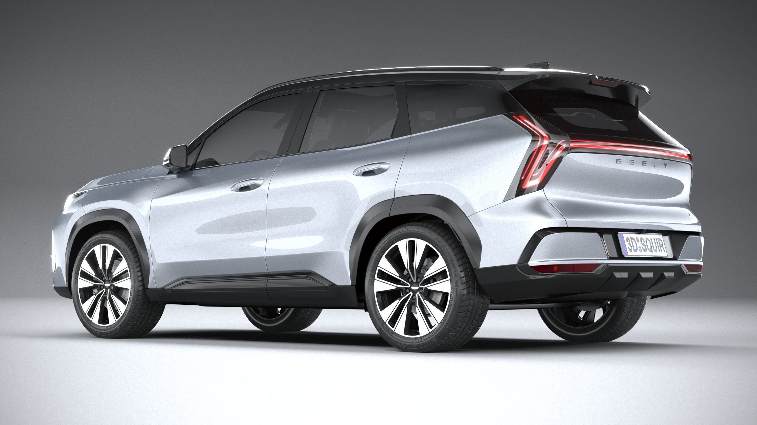 Geely Boyue L 2026 3D model_5