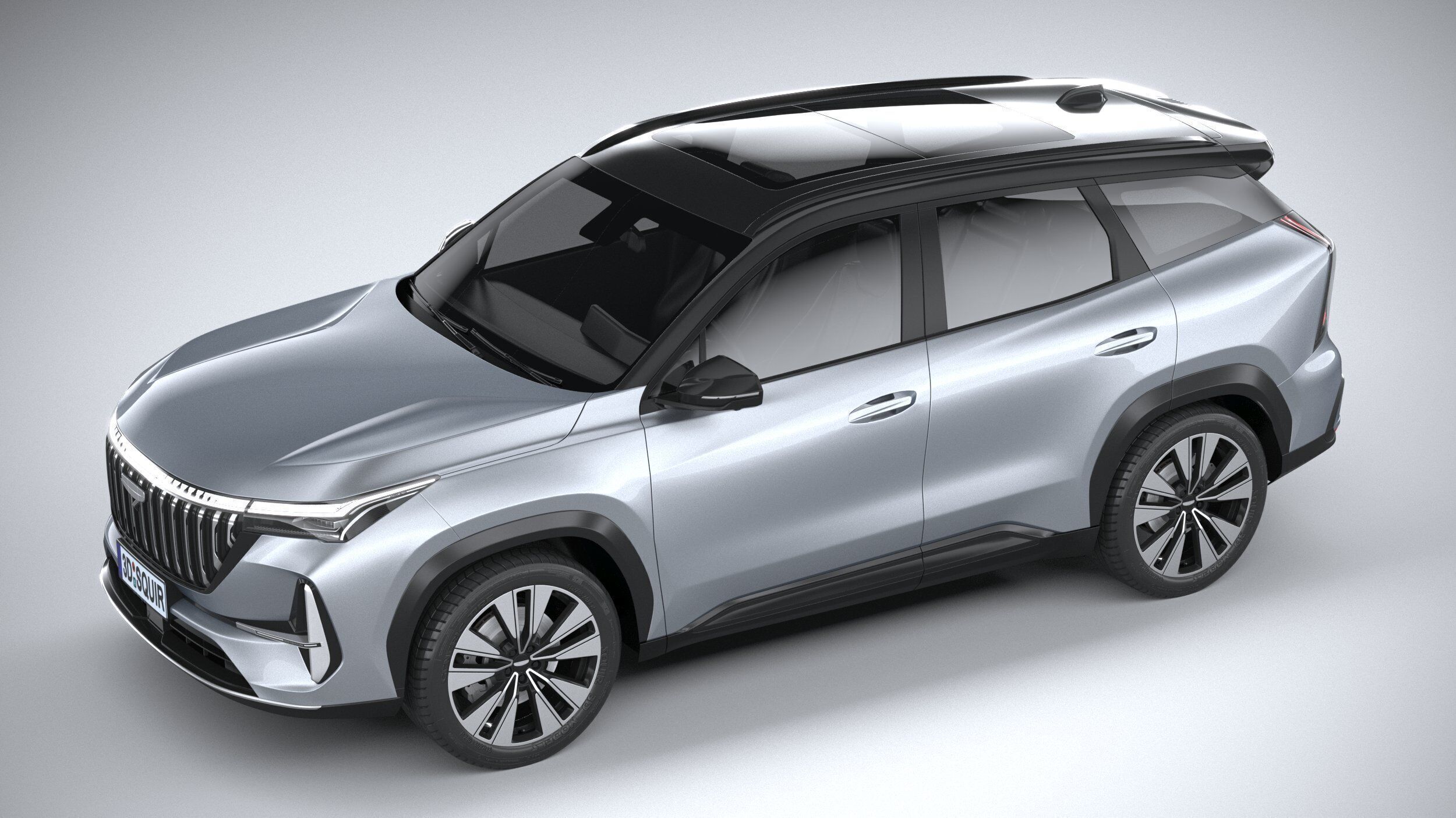 Geely Boyue L 2026 3D model_7