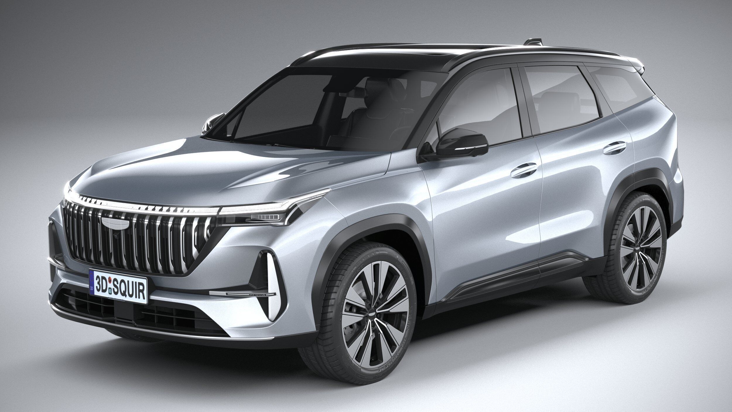 Geely Boyue L 2026 3D model_1