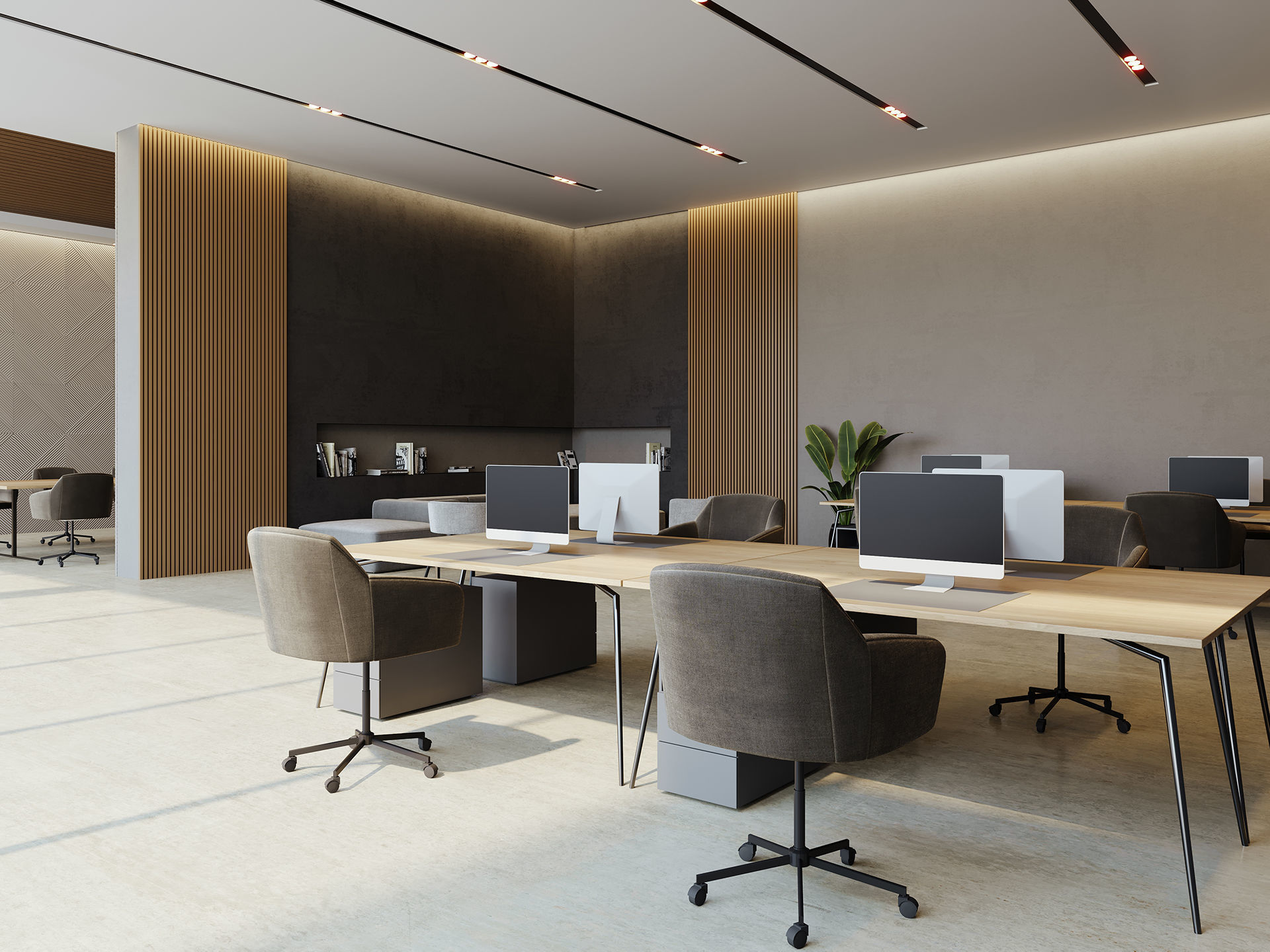 Interior office scene VOL 01 3D Model Collection_14