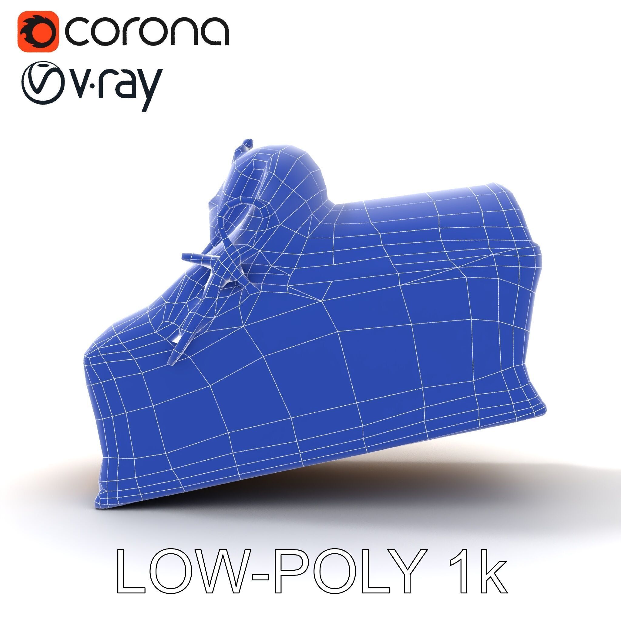 Ancient Egyptian Sarcophagus Model Pack Low-poly 3D model_24