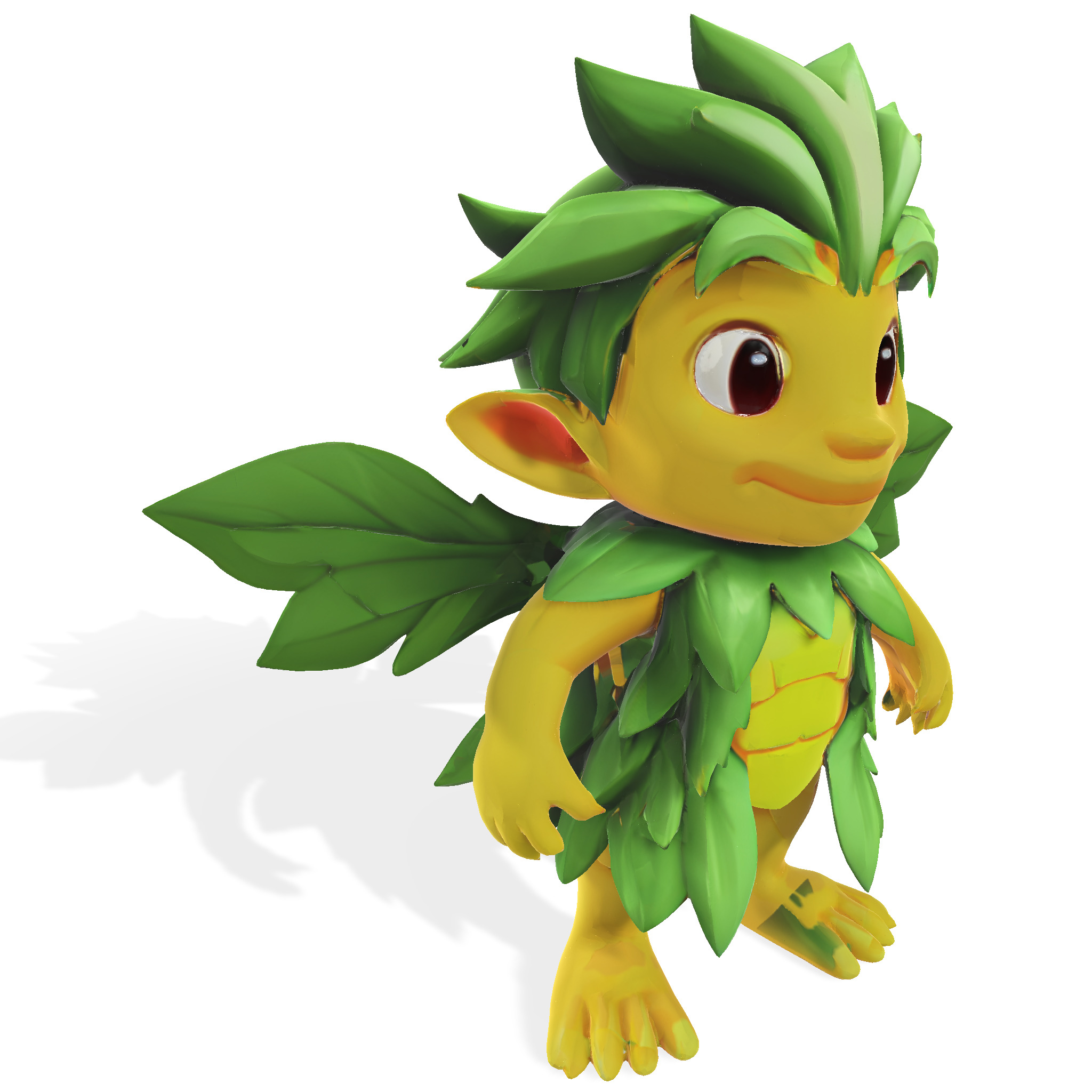 Enchanted Worlds Collection - Nature and Tech Fusion Characters 3D print model_26