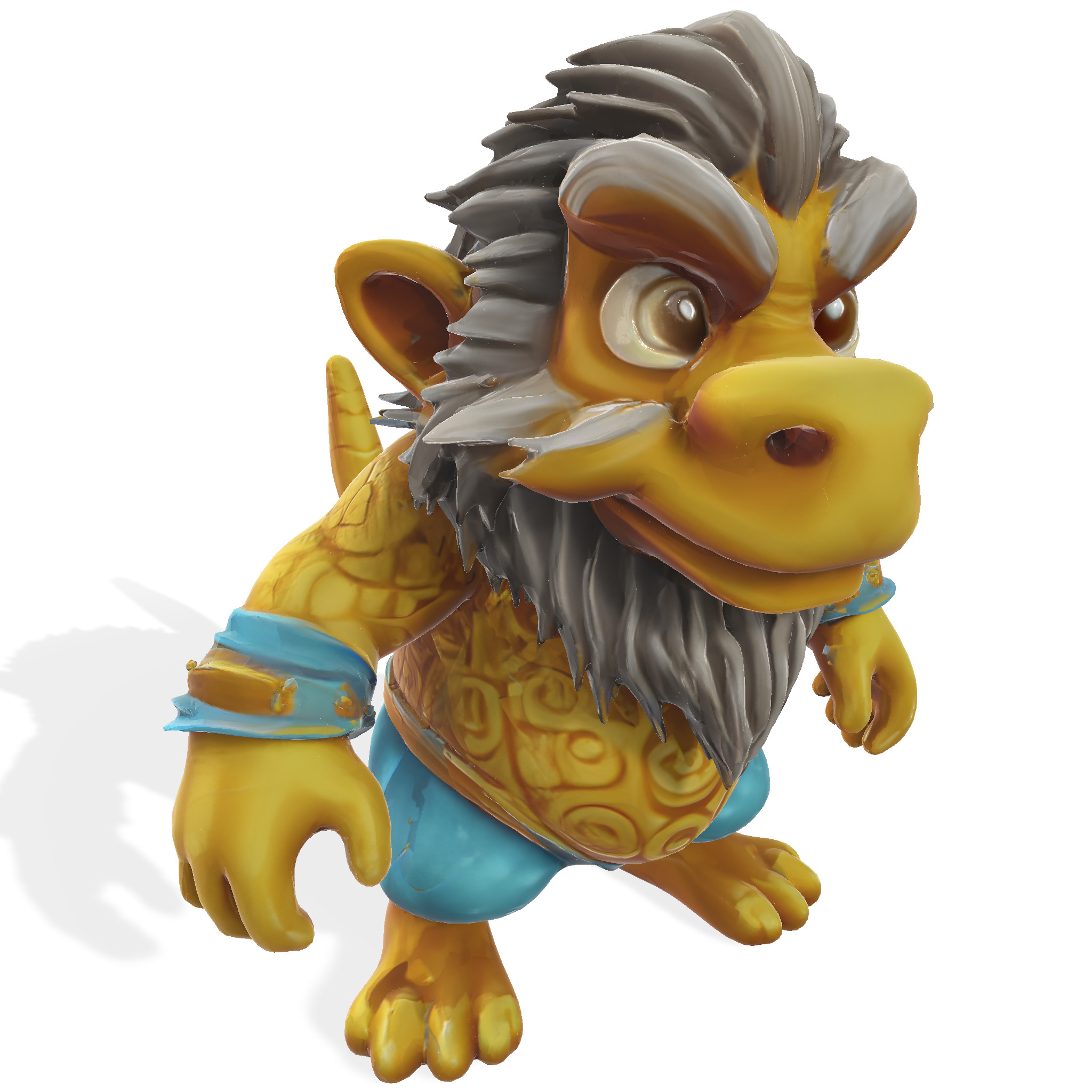 Enchanted Worlds Collection - Nature and Tech Fusion Characters 3D print model_10