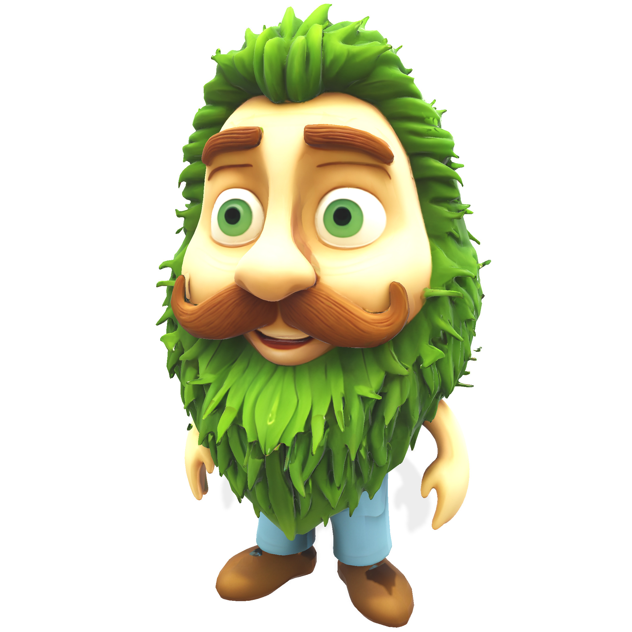 Enchanted Worlds Collection - Nature and Tech Fusion Characters 3D print model_8