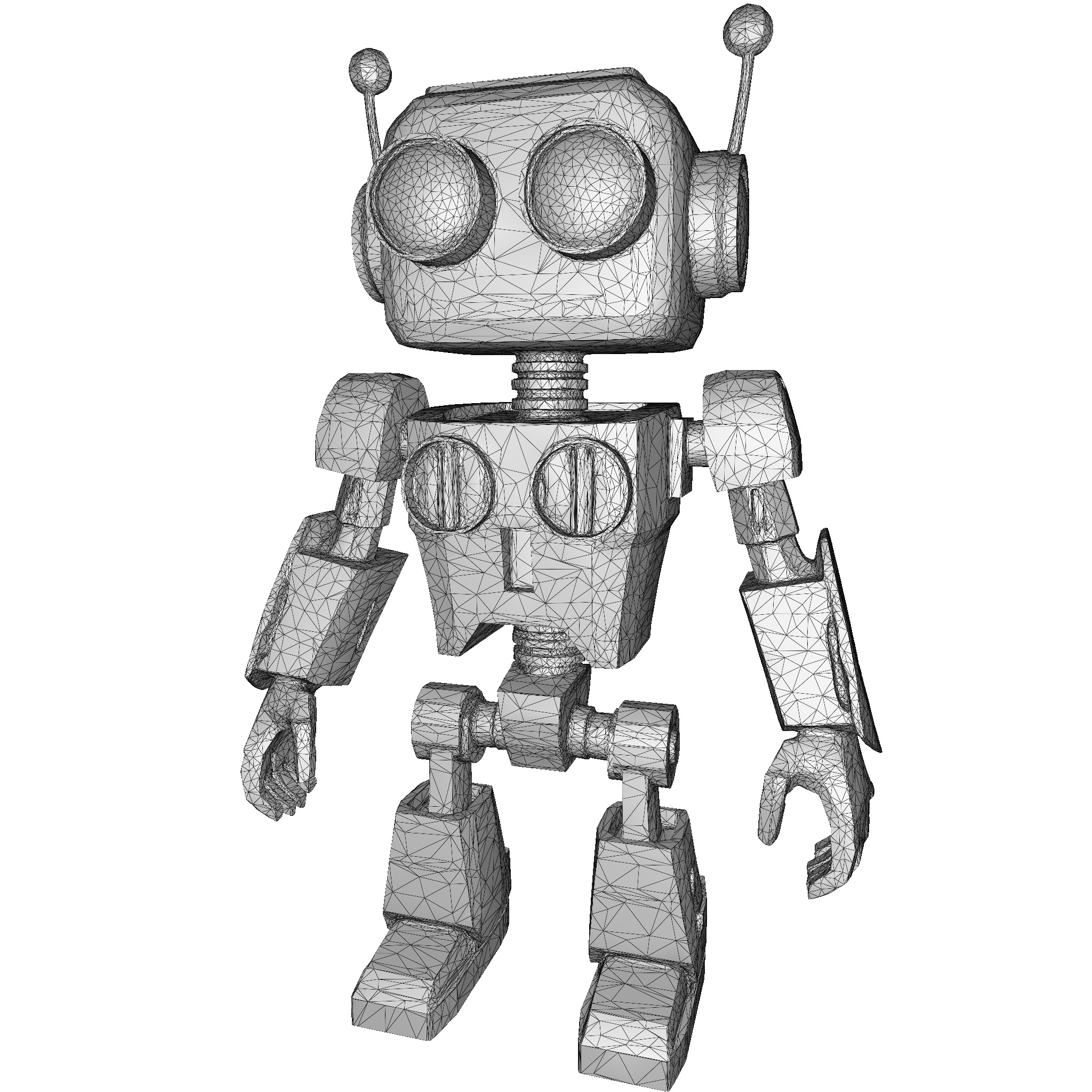 Enchanted Worlds Collection - Nature and Tech Fusion Characters 3D print model_25