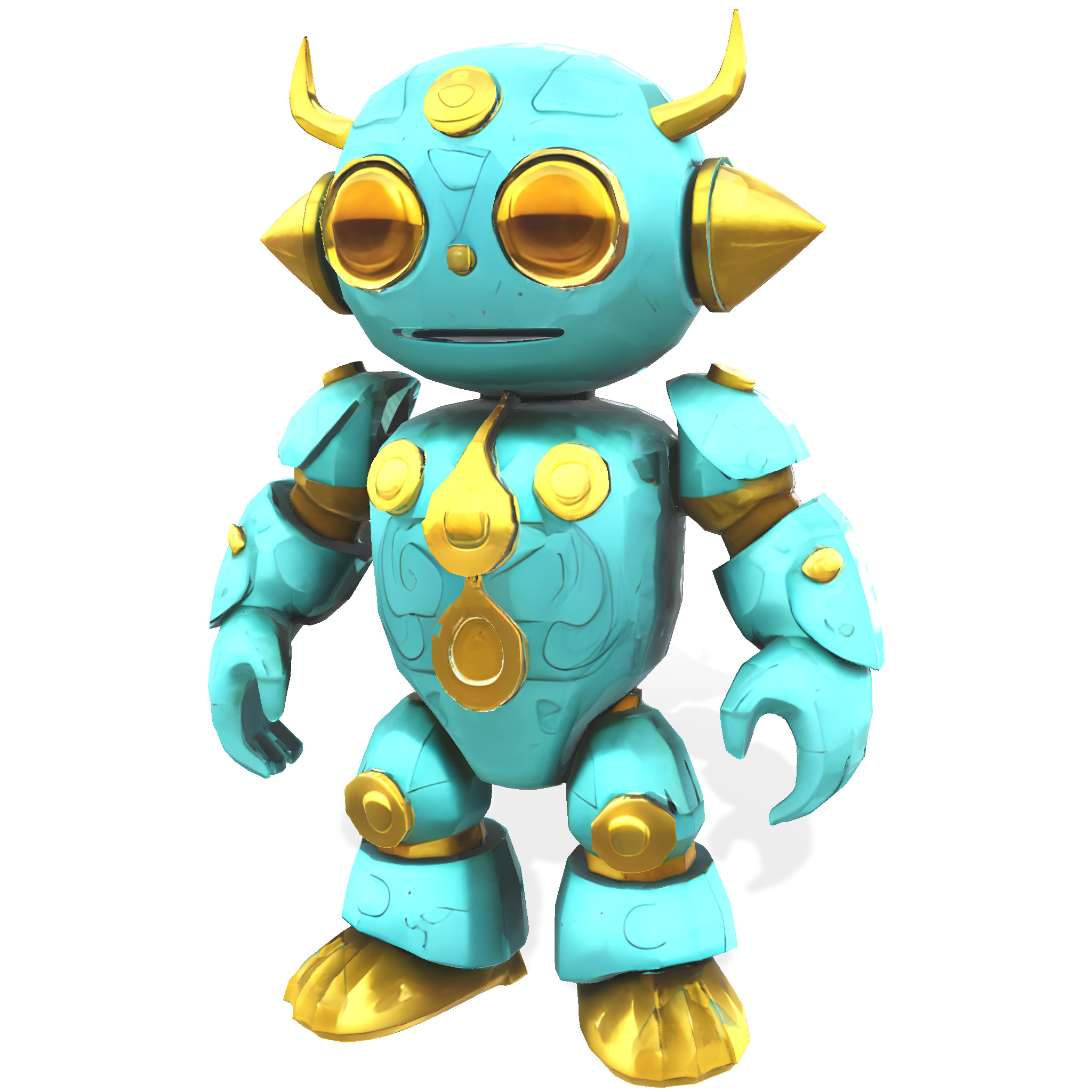 Enchanted Worlds Collection - Nature and Tech Fusion Characters 3D print model_12