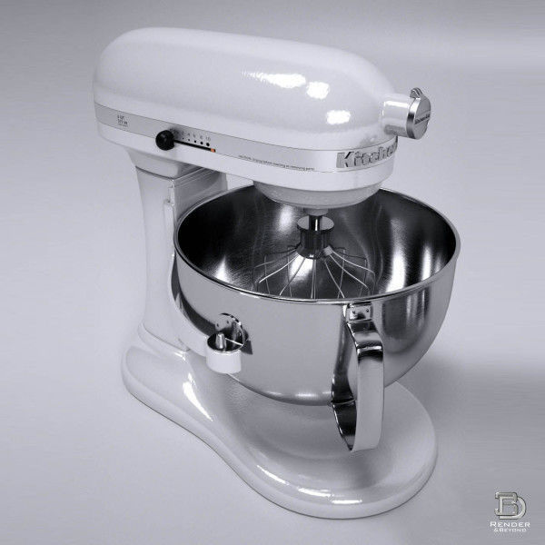 Modern Kitchen 3D model_4