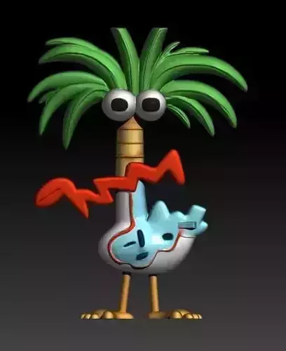 Coco de la mansion foster - Cartoon network 3D print model