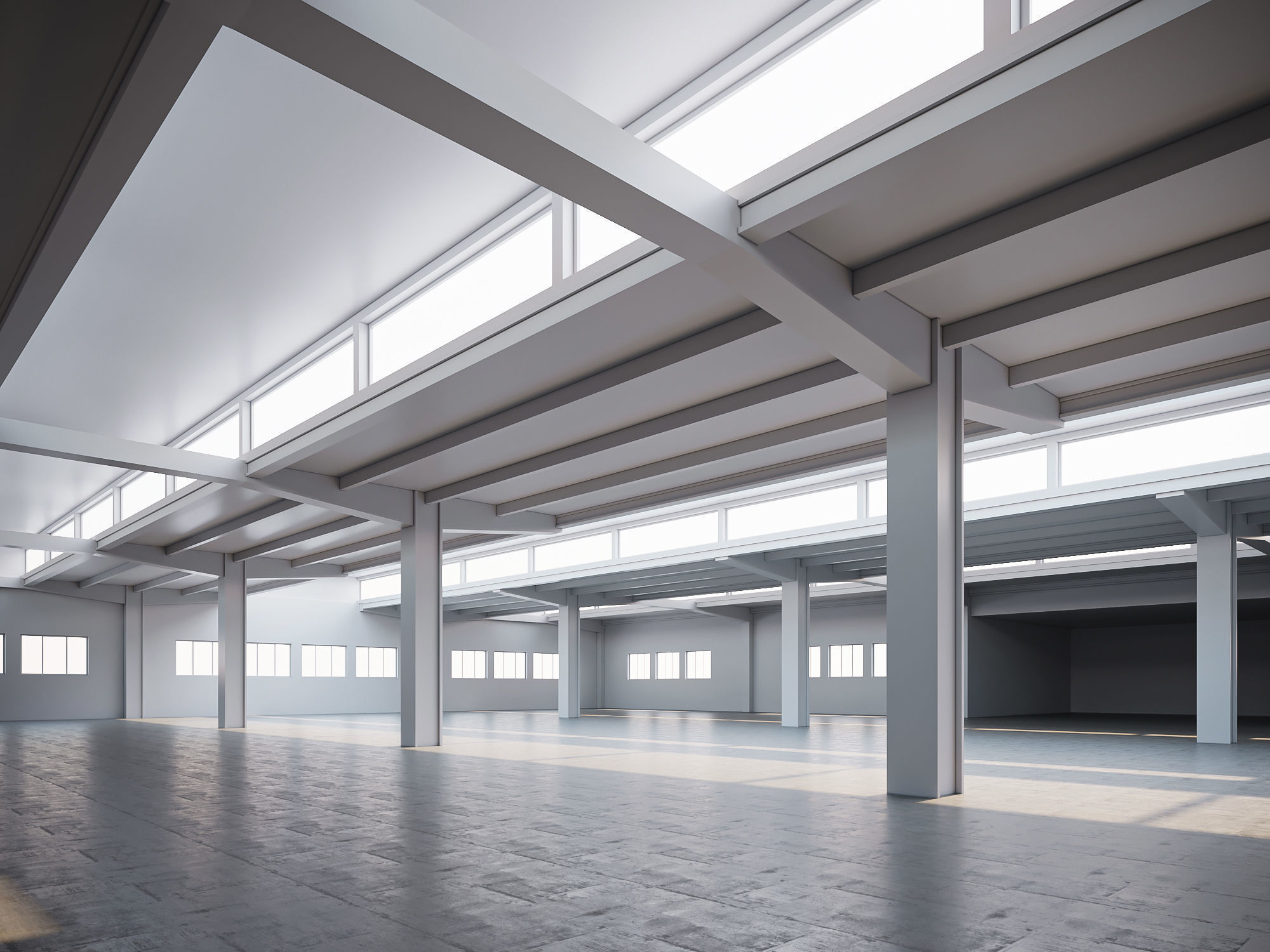 5 low poly interior warehouse Vol 04 3D Model Collection_8