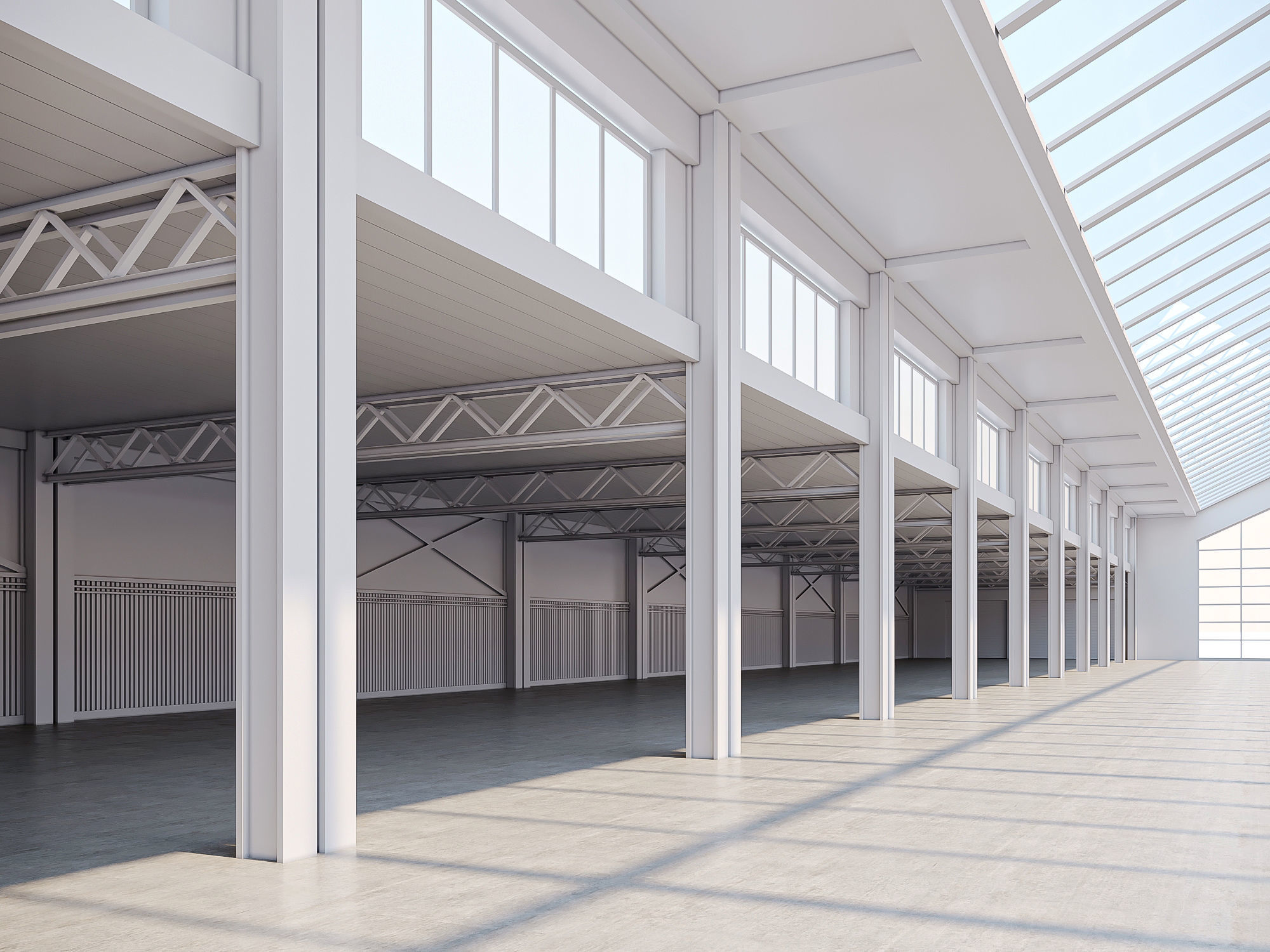 5 low poly interior warehouse Vol 04 3D Model Collection_27