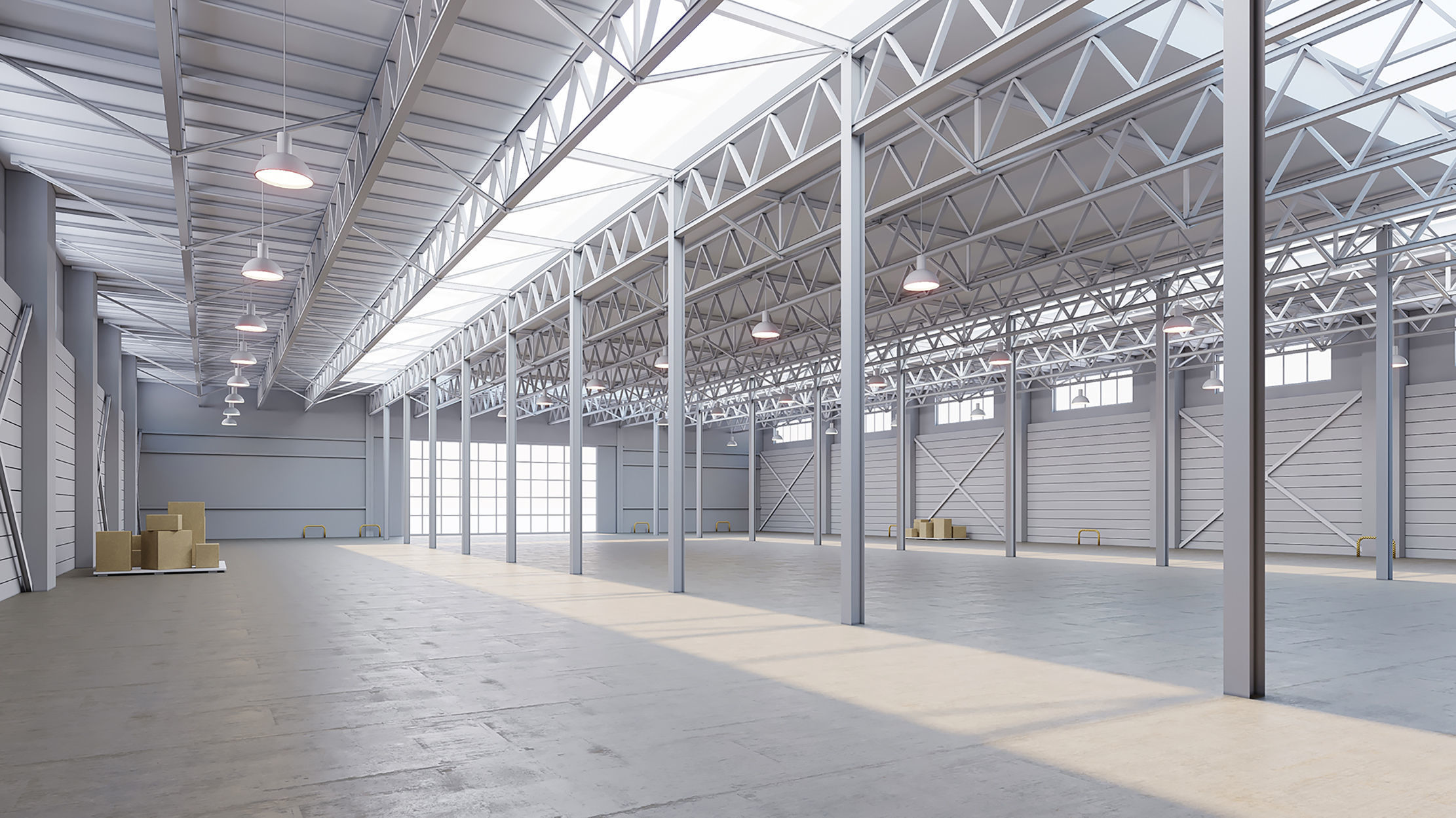5 low poly interior warehouse Vol 04 3D Model Collection_23