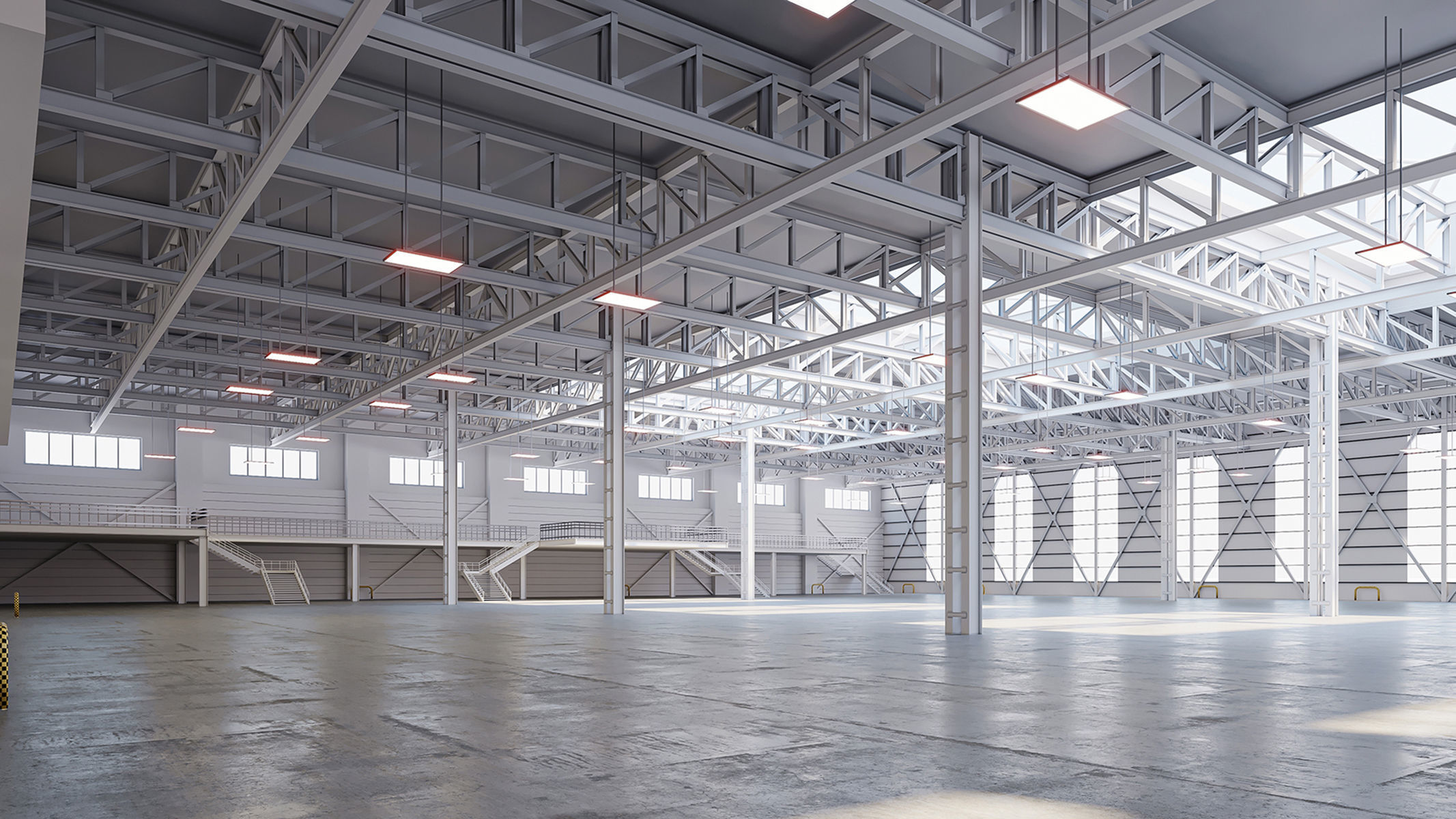 5 low poly interior warehouse Vol 04 3D Model Collection_19