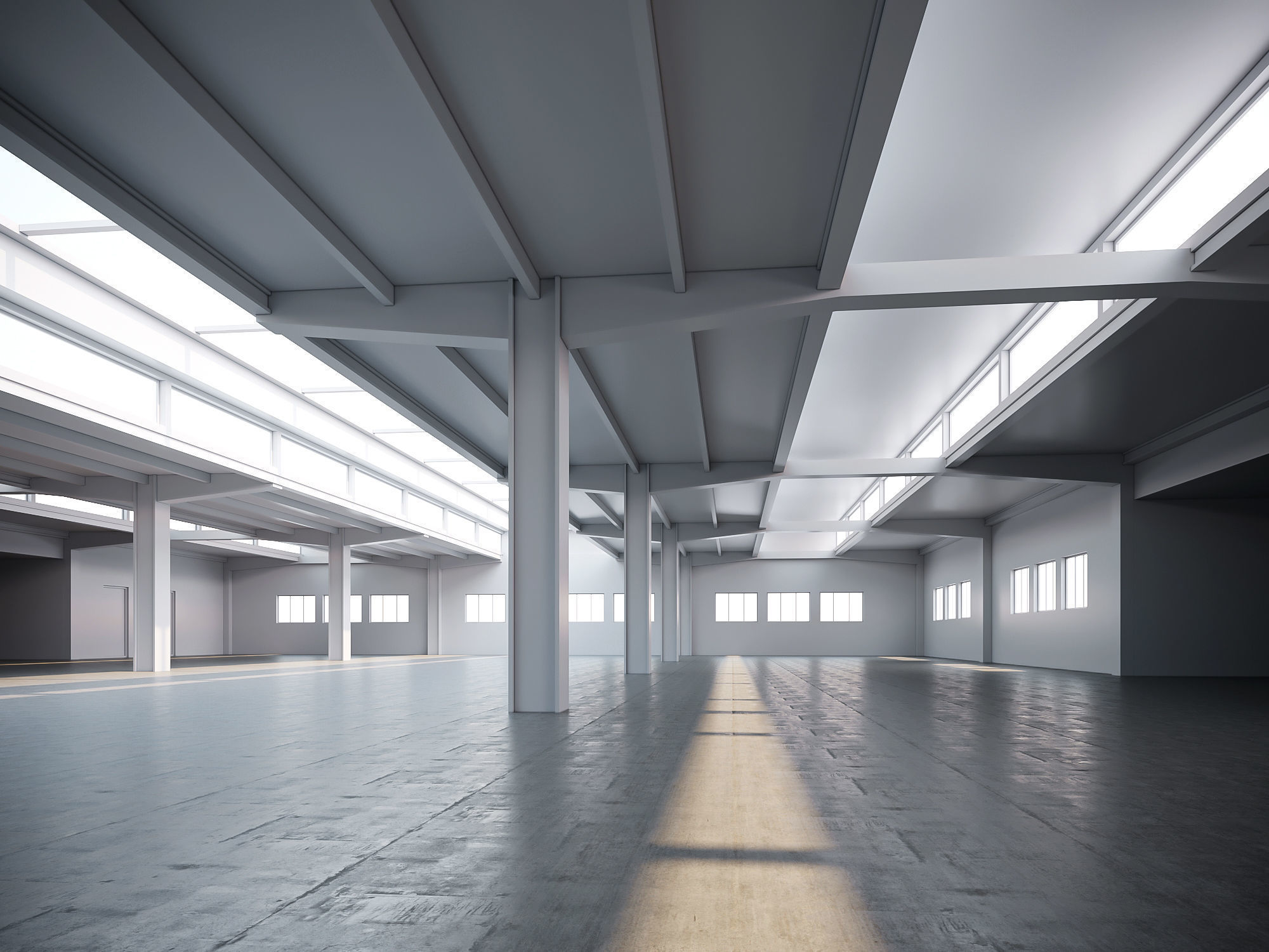 5 low poly interior warehouse Vol 04 3D Model Collection_11